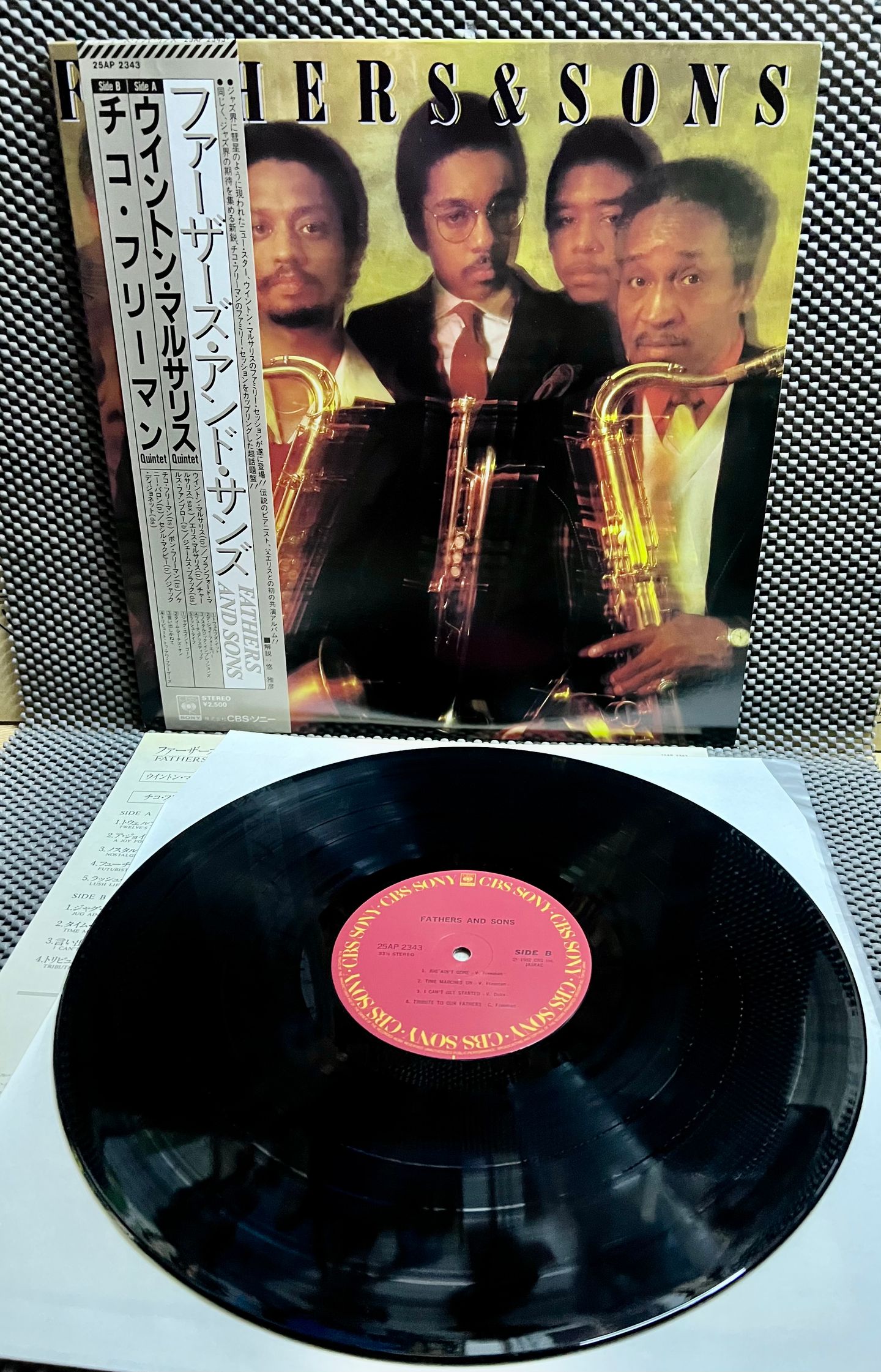 Fathers & Sons - Fathers & Sons [Vinyl LP - 1st Japan Press - 1982 - 25AP 2343 - EX/NM] Jazz | CBS/Sony (25AP 2343) - 2