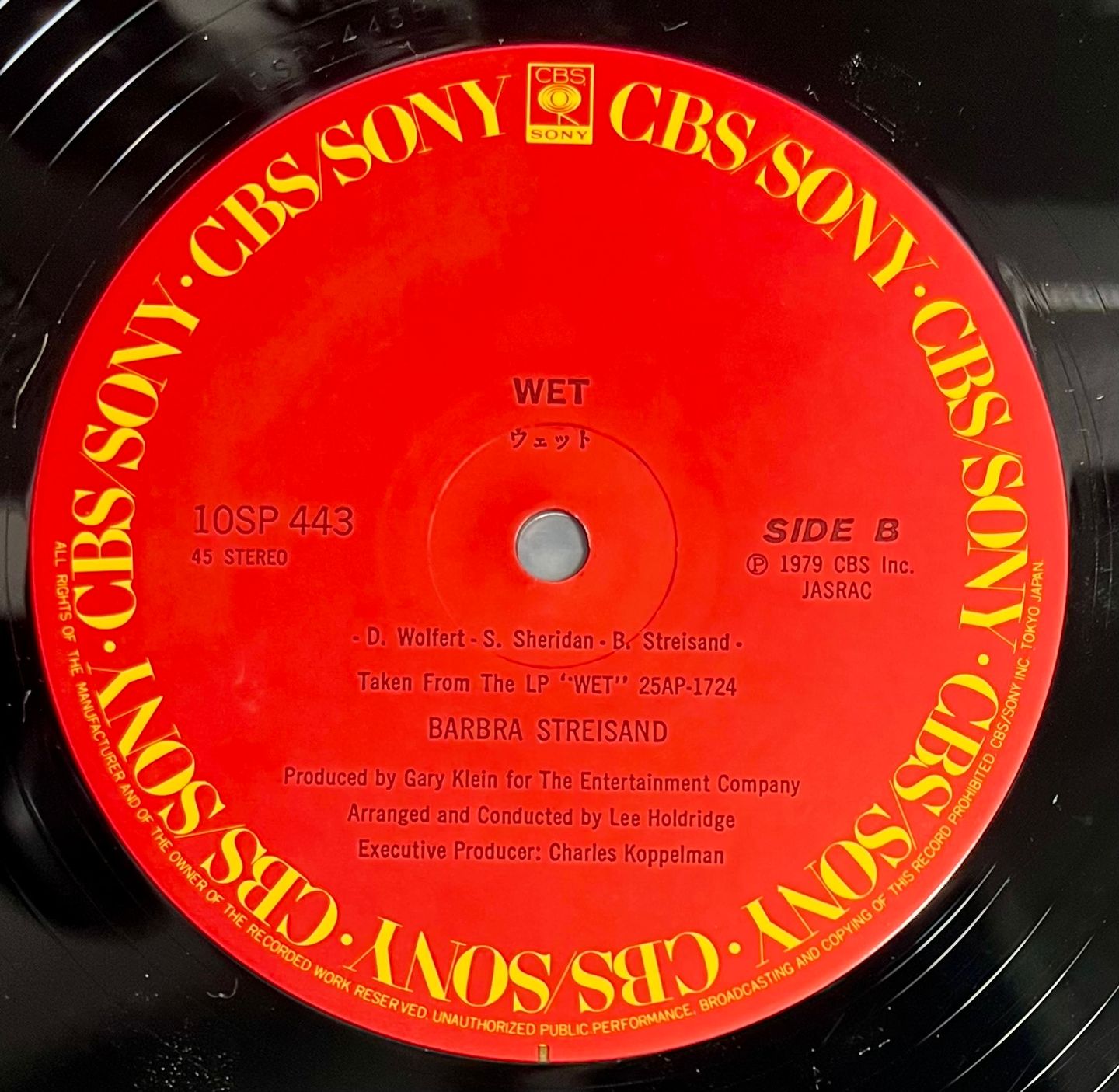 Barbra Streisand / Donna Summer - No More Tears (Enough Is Enough) | CBS/Sony (10SP 443) - 4