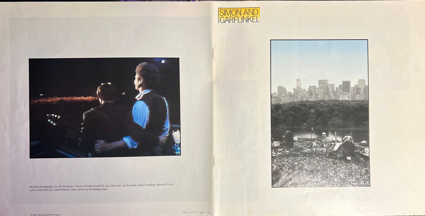 Simon & Garfunkel - The Concert In Central Park [2x LP - 1st Japan Press - 1982] | Geffen Records (36AP 2271~2) - 16