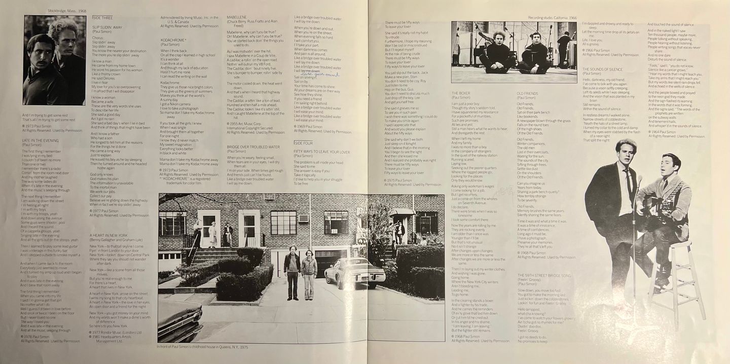 Simon & Garfunkel - The Concert In Central Park [2x LP - 1st Japan Press - 1982] | Geffen Records (36AP 2271~2) - 14