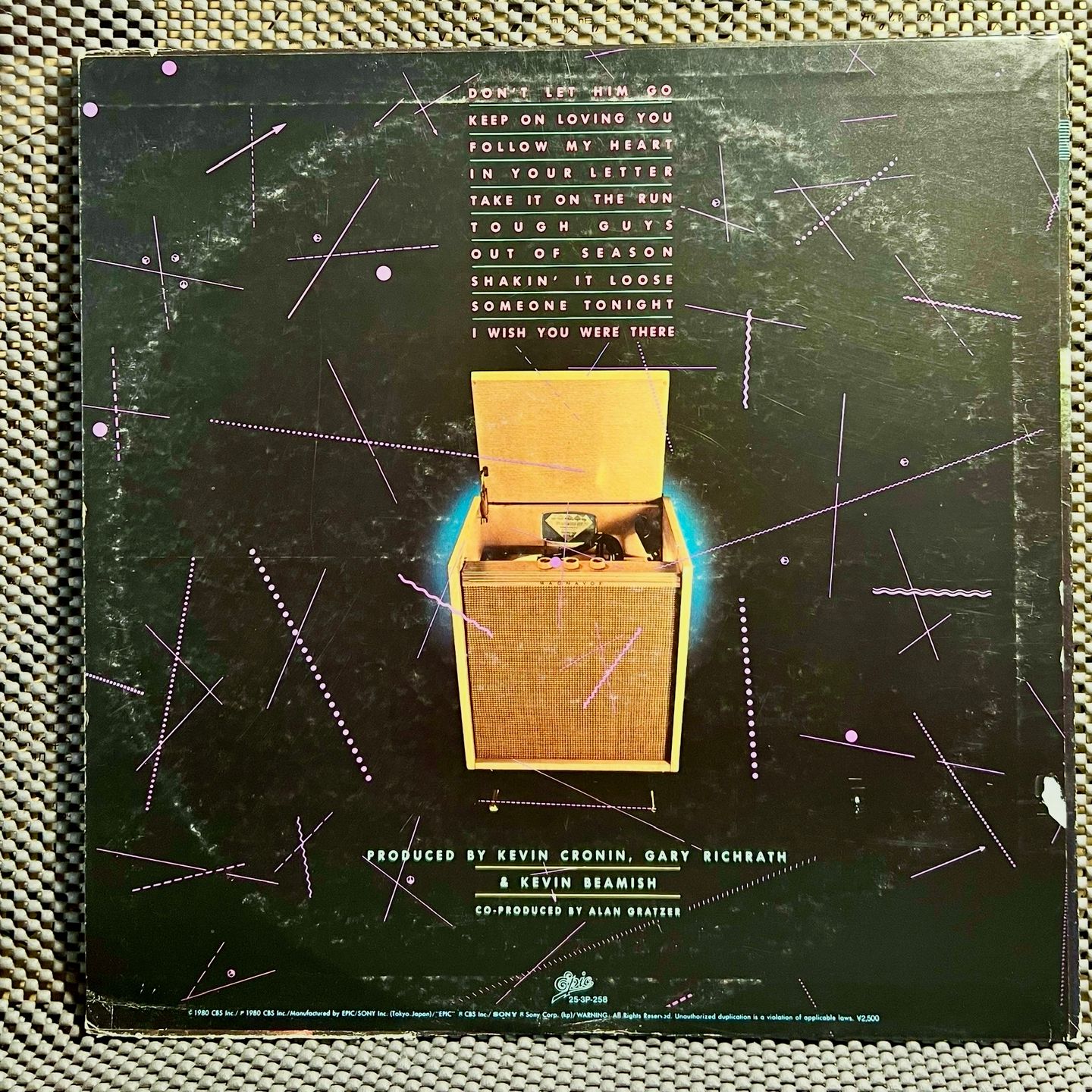 REO Speedwagon - Hi Infidelity [Vinyl LP - 1st Japan Press - 1980 - EX to NM / VG+] Rock | Epic (25•3P-258) - 3