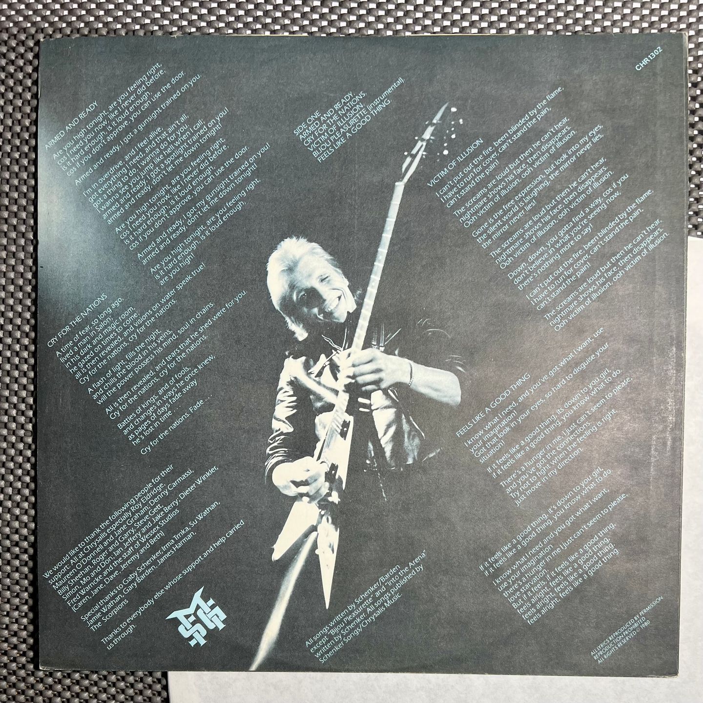 The Michael Schenker Group - The Michael Schenker Group | Chrysalis (CHR 1302) - 7