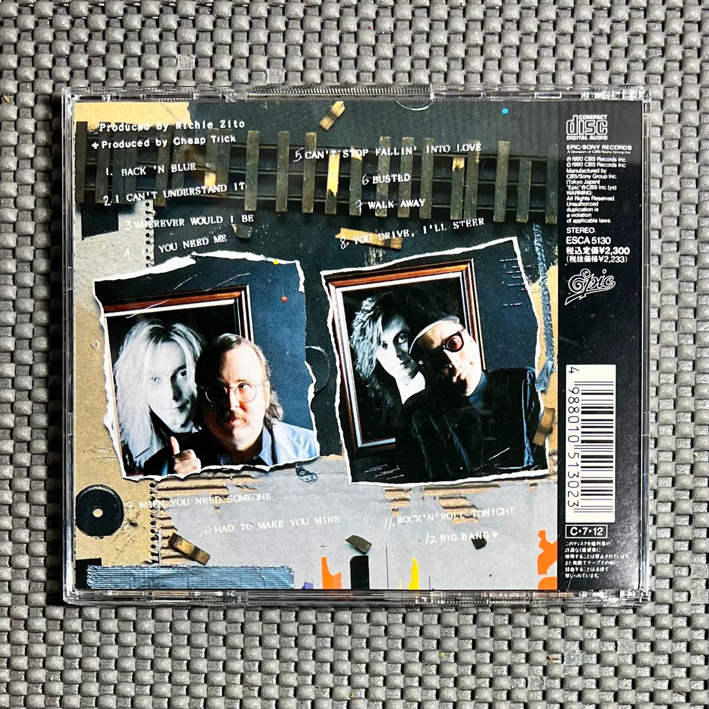 Cheap Trick - Busted | Epic (ESCA 5130) - 2