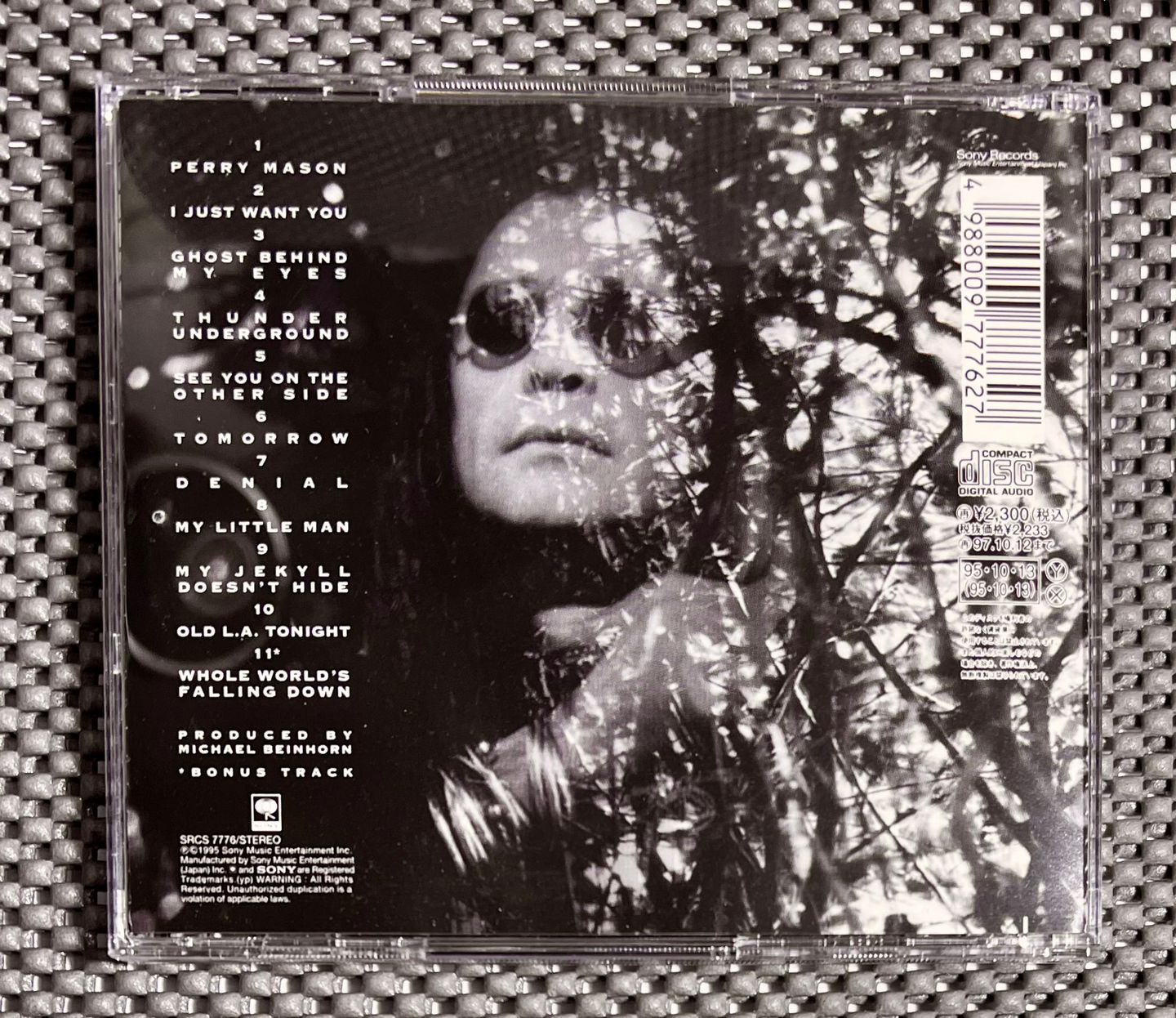 Ozzy Osbourne - Ozzmosis | Sony (SRCS 7776) - 2