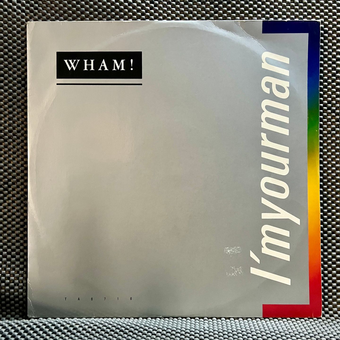 Wham! - I'm Your Man [Vinyl EP - 1st UK Press - 12" 45RPM - 1985 - TA 6716] Pop | Epic (TA 6716) - main