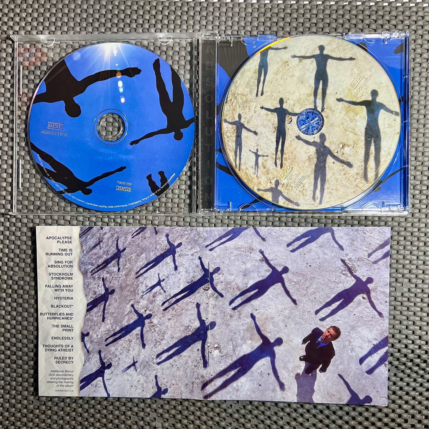 Muse - Absolution [CD + DVD - 1st Press - 2003 - VG+/NM] Alt Rock | Taste Media Limited (TMCD1008) - 3