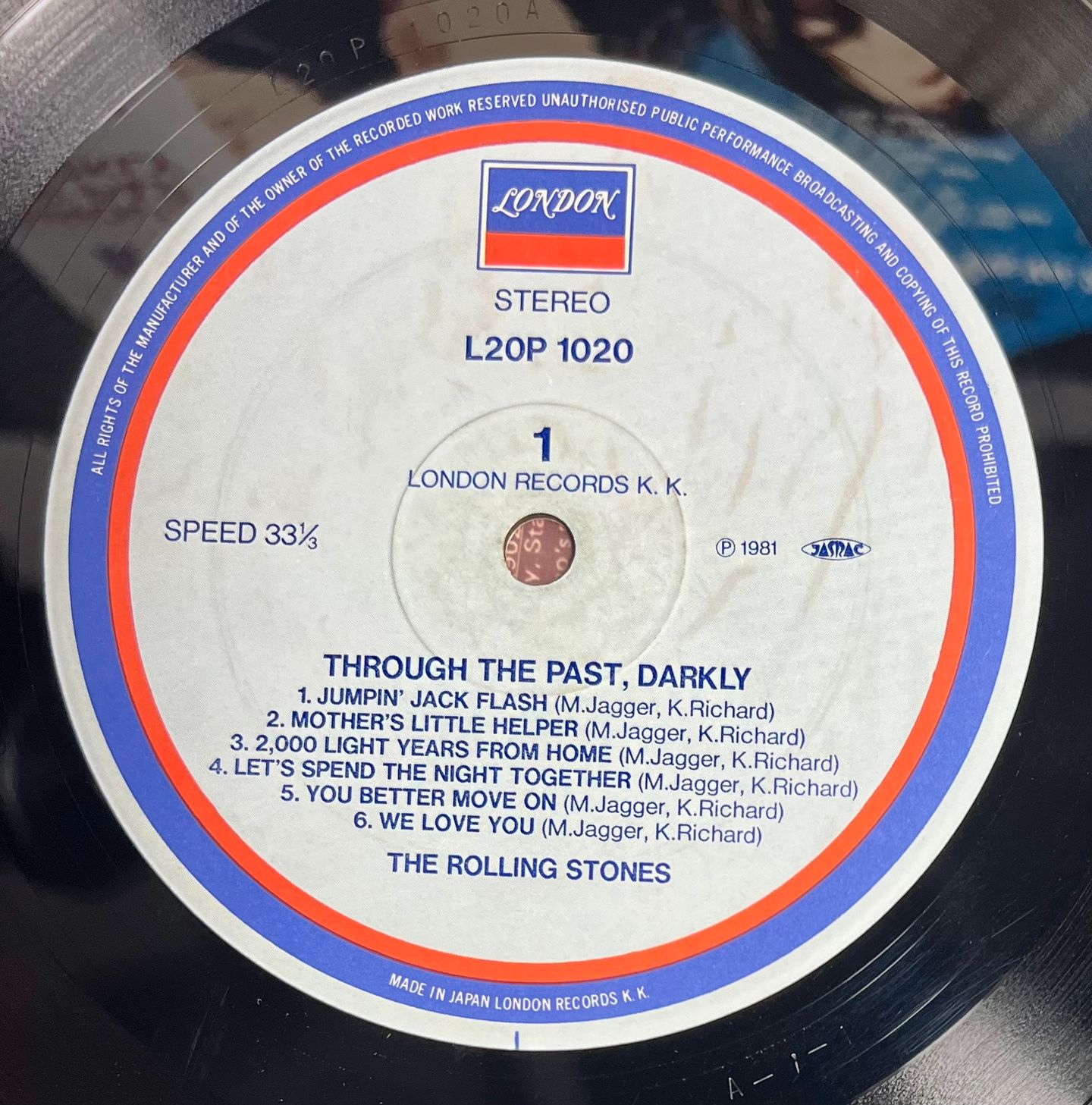 The Rolling Stones - Through The Past, Darkly (Big Hits Vol. 2) | London Records (L20P 1020) - 4