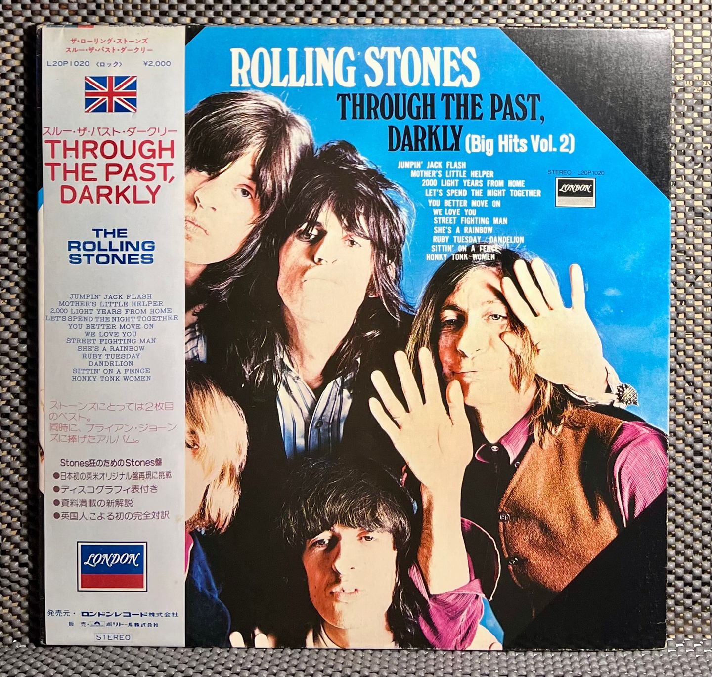 The Rolling Stones - Through The Past, Darkly (Big Hits Vol. 2) | London Records (L20P 1020)