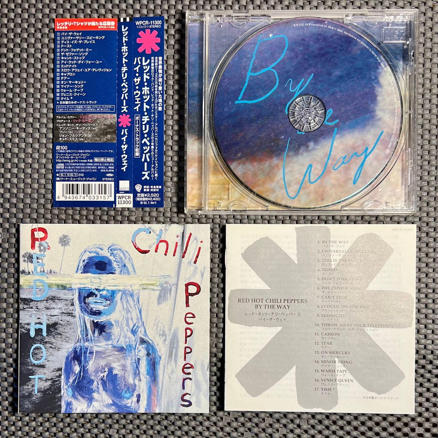 Red Hot Chili Peppers - By The Way [CD - 1st Japan Press - 2002] | WEA Japan (WPCR-11300) - 3