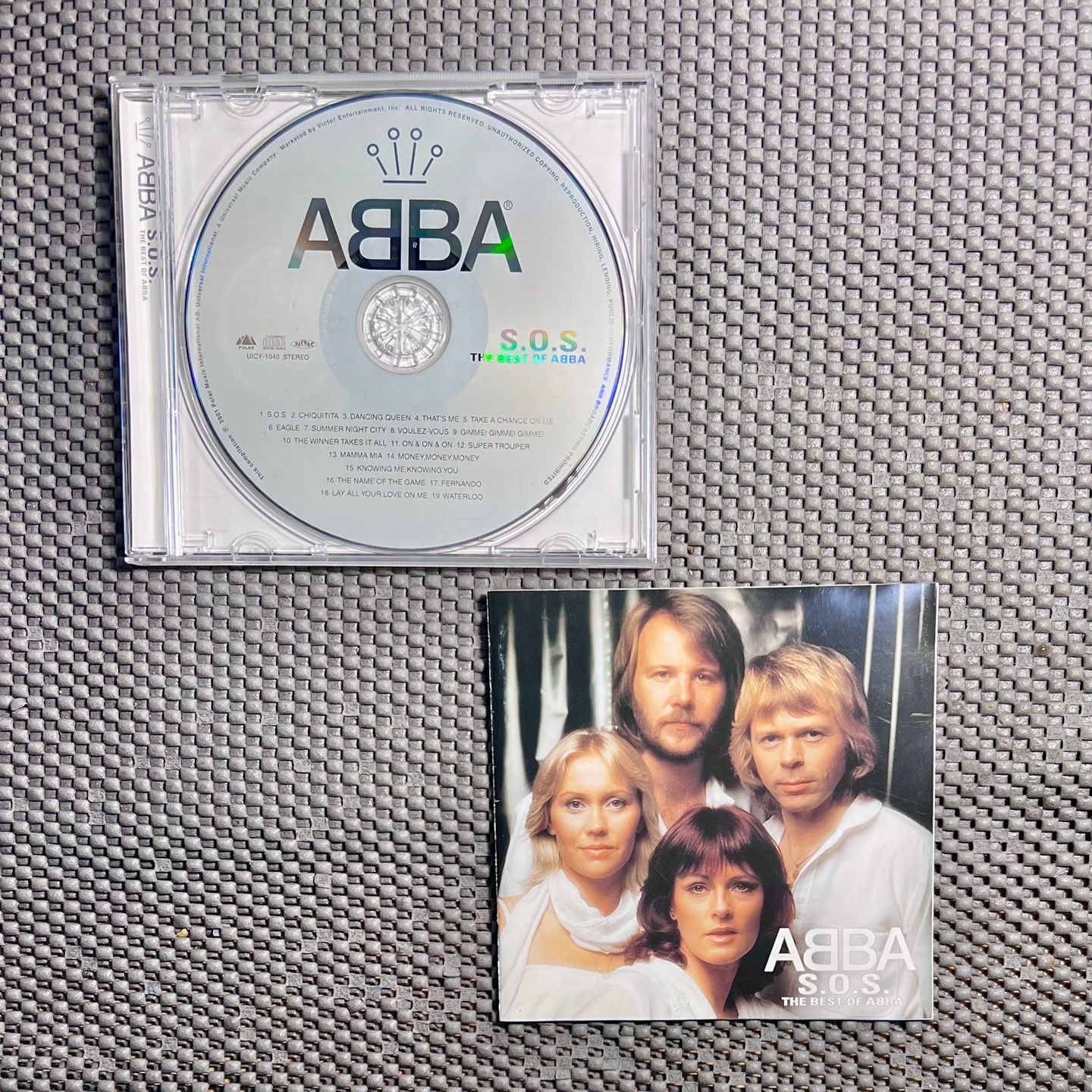 ABBA - S.O.S. (The Best Of ABBA) [CD - 1st Japan Ed. - 2001 - Polar UICY-1040 - NM/NM] Europop | Polar (UICY-1040) - 2