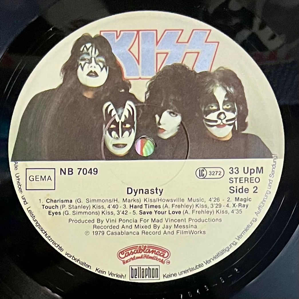 Kiss - Dynasty [Vinyl LP - 1st DE Press - 1979 - NB 7049 - Nm/Nm] Hard Rock | Casablanca (NB 7049) - 5