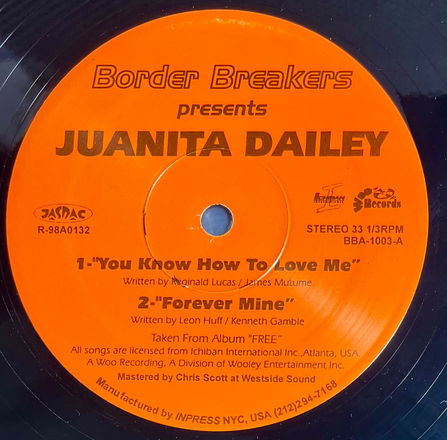 Juanita Dailey - You Know How To Love Me | Border Breakers (BBA-1003) - 2