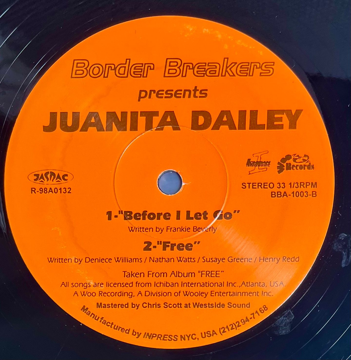 Juanita Dailey - You Know How To Love Me | Border Breakers (BBA-1003) - 3