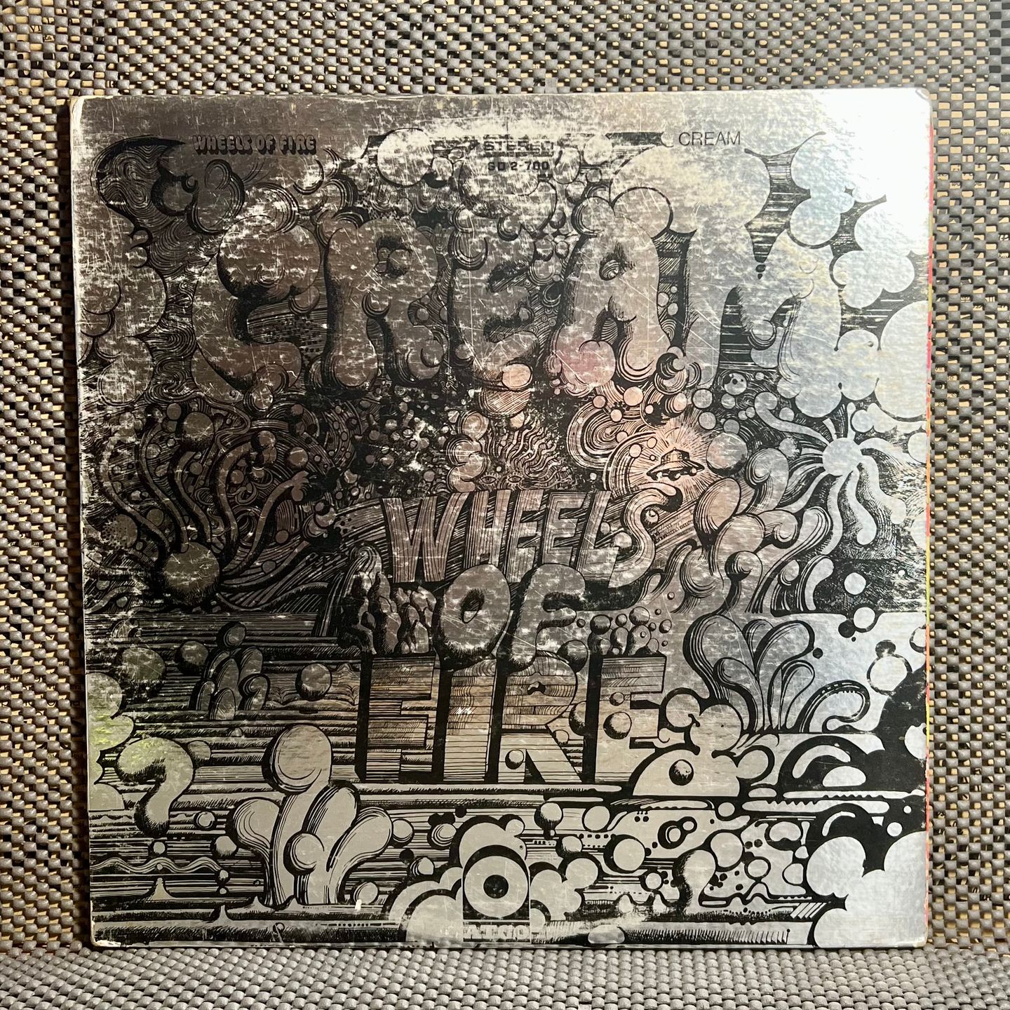 Cream - Wheels Of Fire [2x Vinyl LP - 1st US Press - Pitman Pressing - 1968 - Atco SD 2-700 - VG+ to EX/VG+] Blues Rock | ATCO Records (SD 2-700) - main