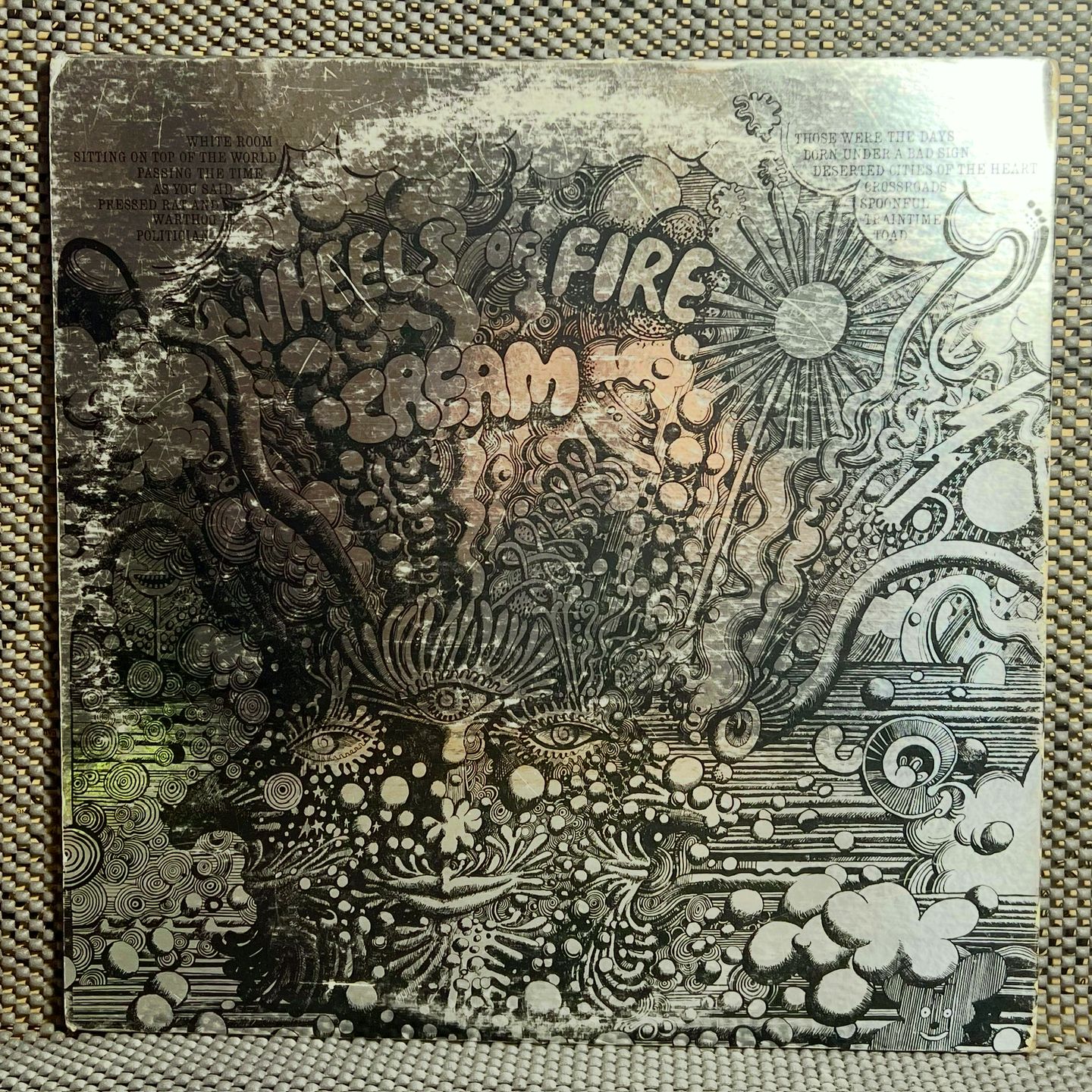 Cream - Wheels Of Fire [2x Vinyl LP - 1st US Press - Pitman Pressing - 1968 - Atco SD 2-700 - VG+ to EX/VG+] Blues Rock | ATCO Records (SD 2-700) - 4