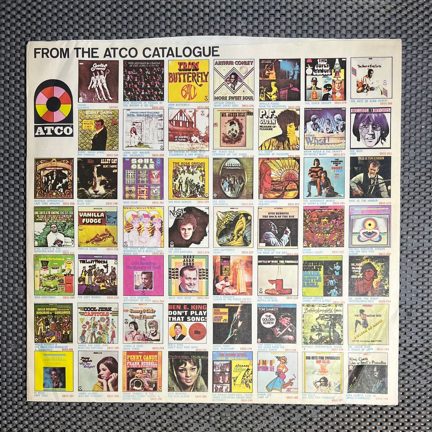 Cream - Wheels Of Fire [2x Vinyl LP - 1st US Press - Pitman Pressing - 1968 - Atco SD 2-700 - VG+ to EX/VG+] Blues Rock | ATCO Records (SD 2-700) - 10