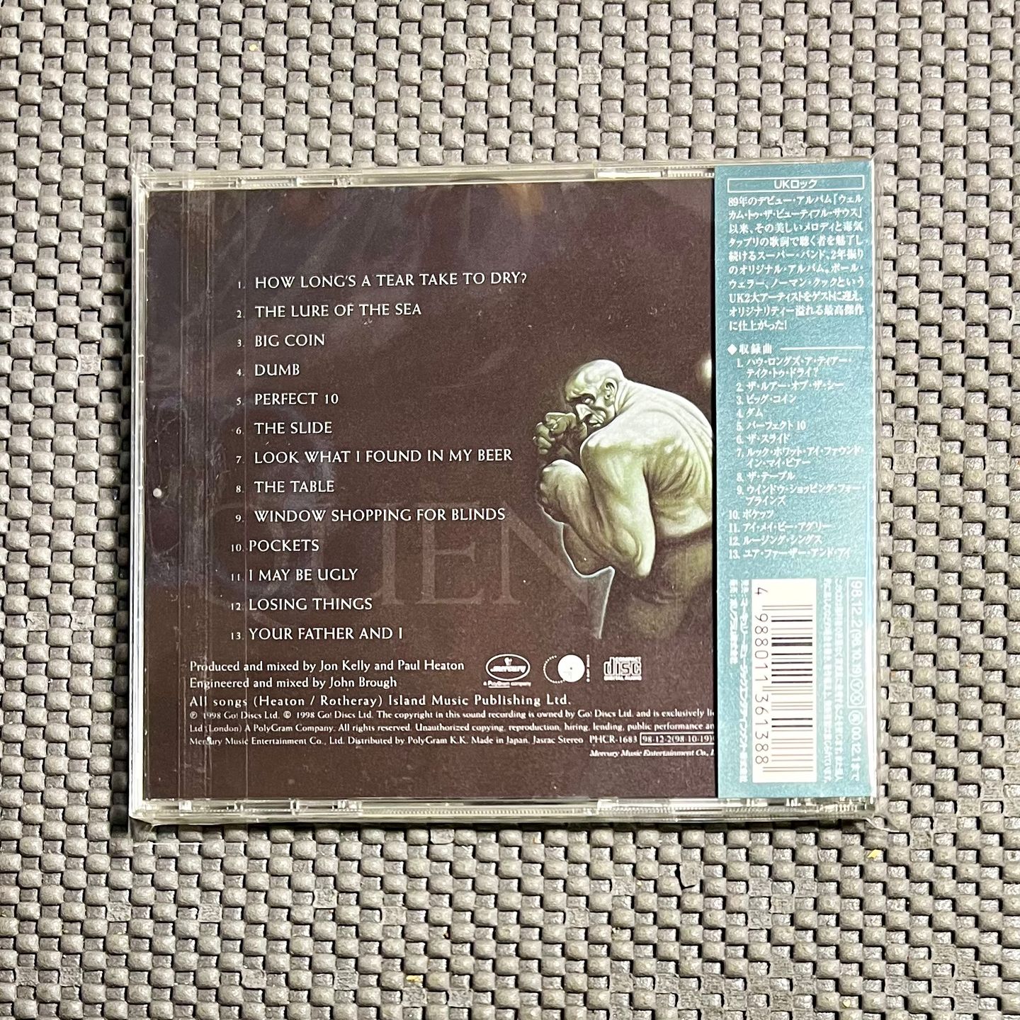 The Beautiful South - Quench [CD - 1st Japan Ed. 1998 - Mercury PHCR-1683 - Mint with Obi & Insert] Pop Rock | Mercury (PHCR-1683) - 2