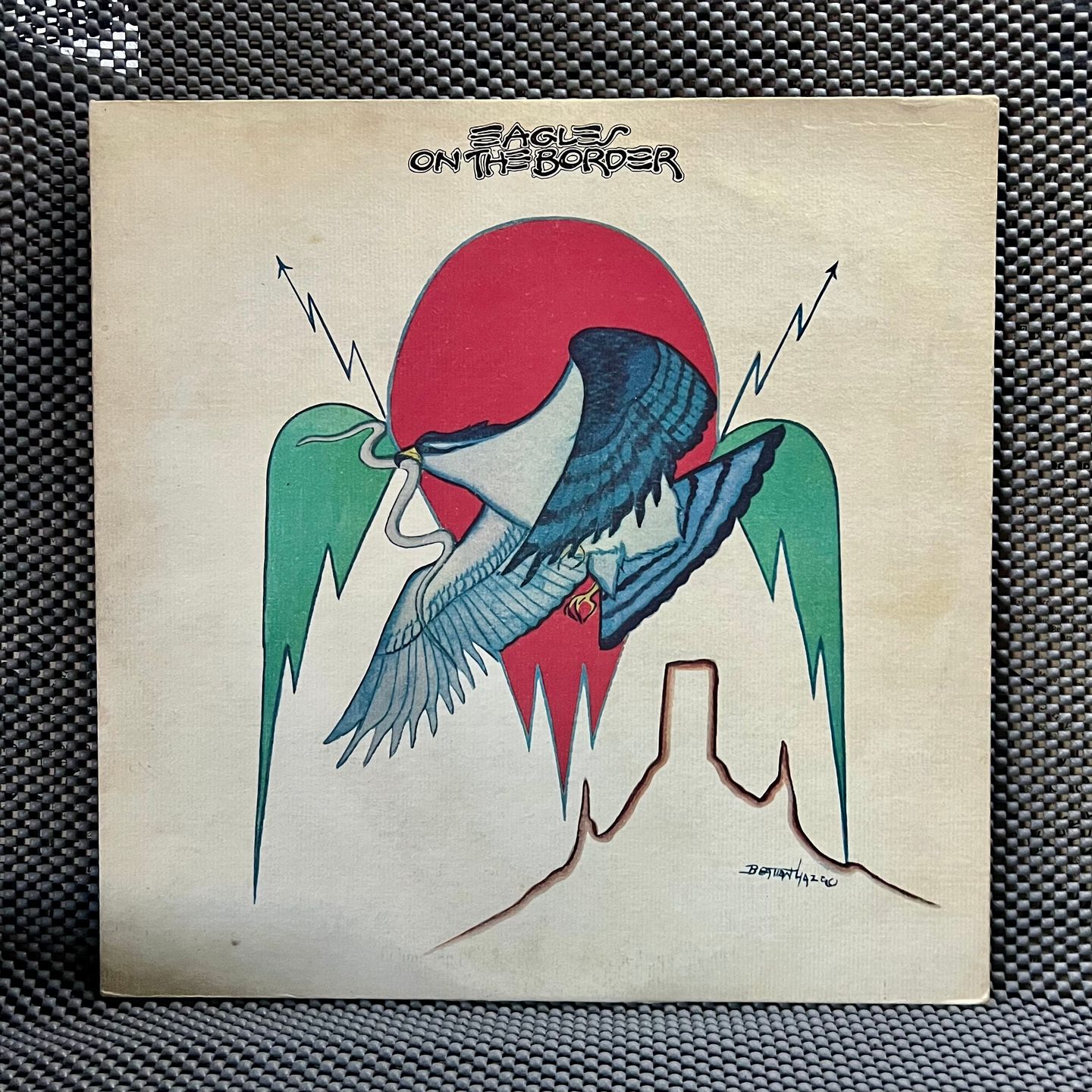 Eagles - On The Border [Vinyl LP - Japan Press - 1977 - VG+:VG+] Rock | Asylum Records (P-10342Y)