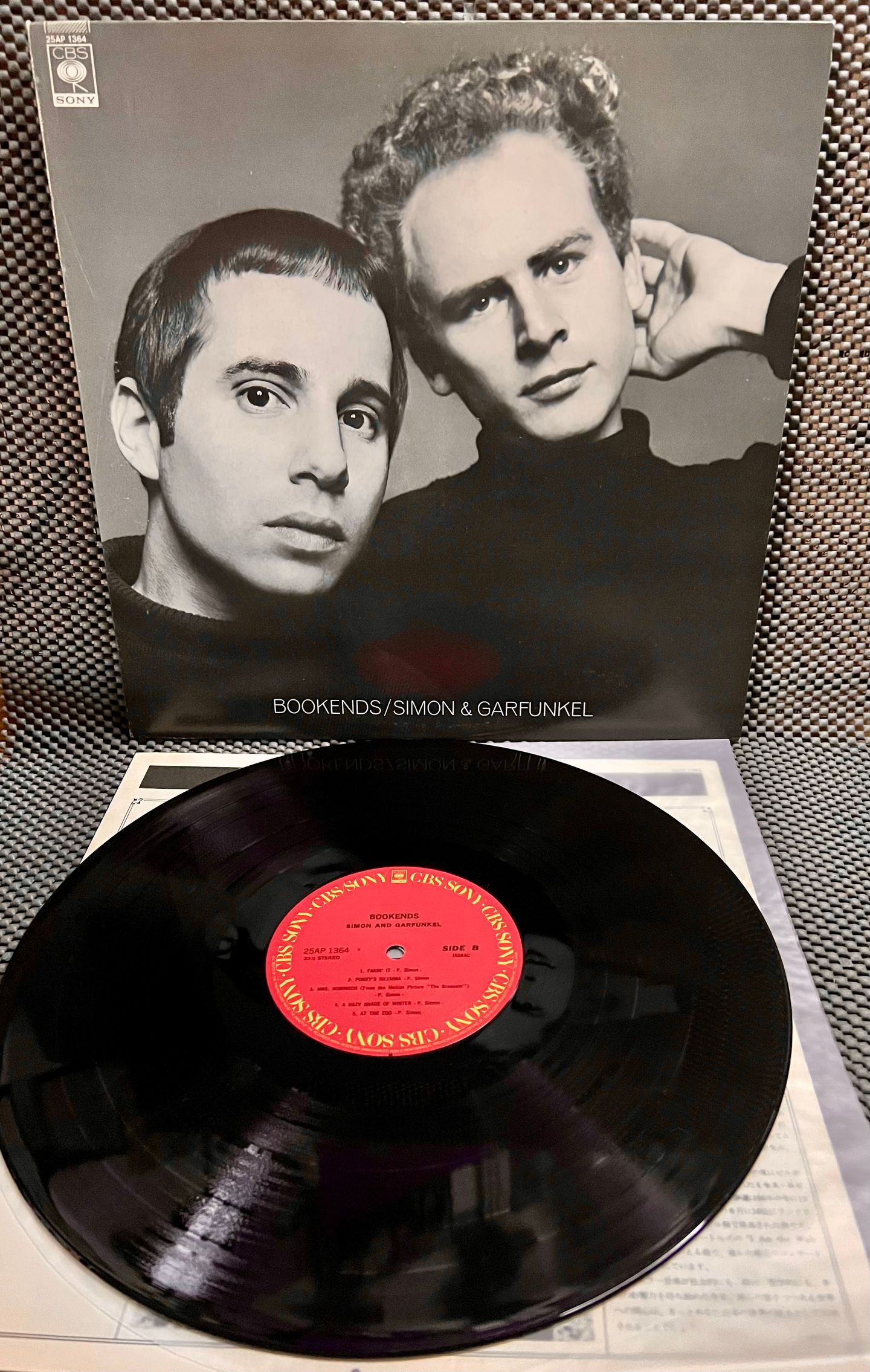 Simon & Garfunkel - Bookends [Vinyl LP - Japan Press - 1978 - NM/NM] Folk Rock | CBS/Sony (25AP 1364) - 2