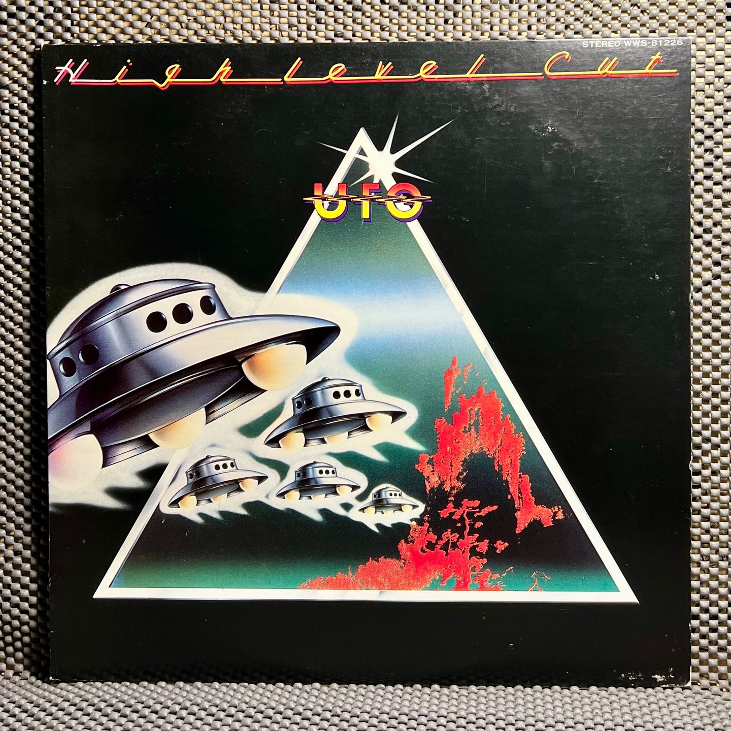 UFO - High Level Cut [Vinyl LP - 1st Japan Press - 1979 - WWS-81226 - NM/EX With Insert, No Obi] Hard Rock | Chrysalis (WWS-81226) - main