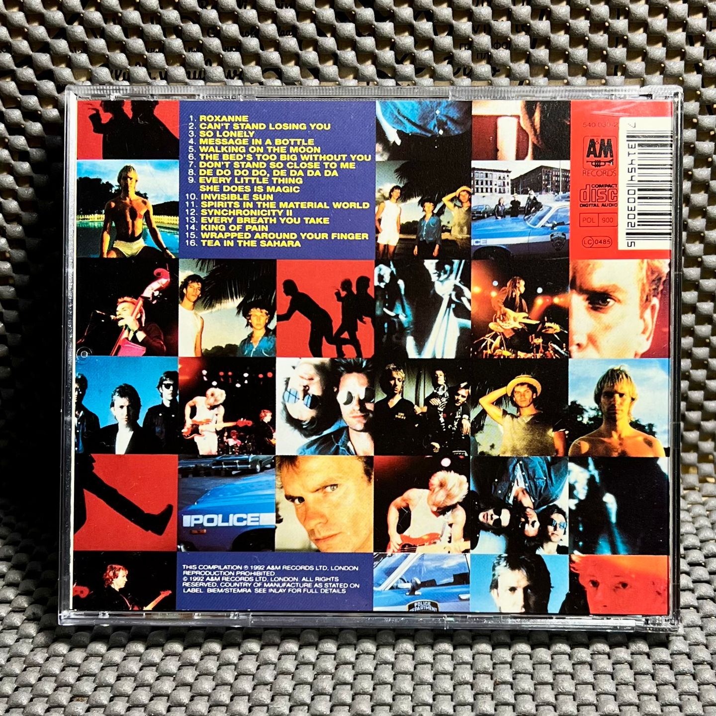 The Police - Greatest Hits [CD - Re EU - NM/NM] Pop Rock | A&M Records (540 030-2) - 2