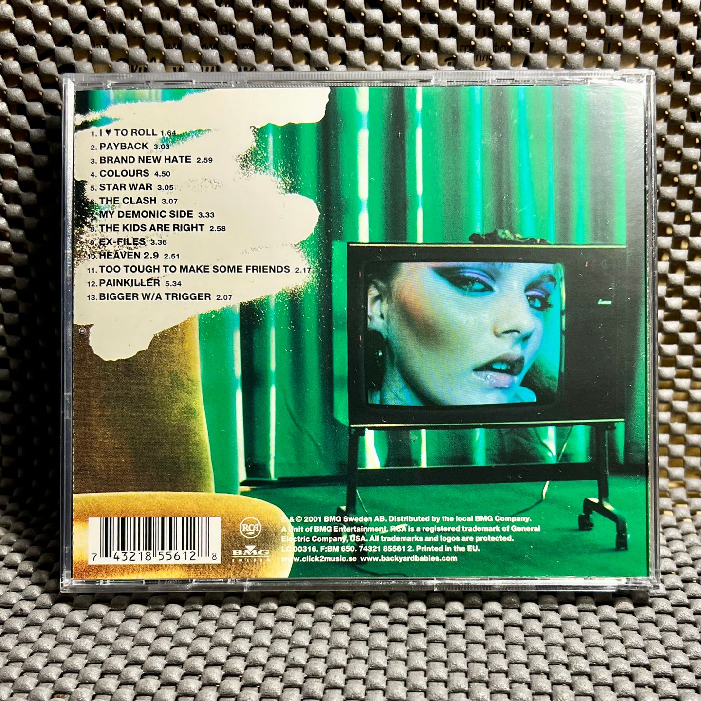 Backyard Babies - Making Enemies Is Good [CD - OG Sweden - 2001 - Mint] | BMG Sweden (74321 85561 2) - 2