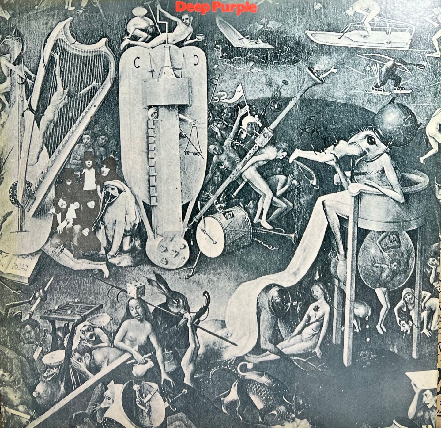 Deep Purple - Deep Purple [Vinyl LP - 1st Japan Press - 1973 - P-8378W] Heavy Rock | Warner Bros. Records (P-8378W)