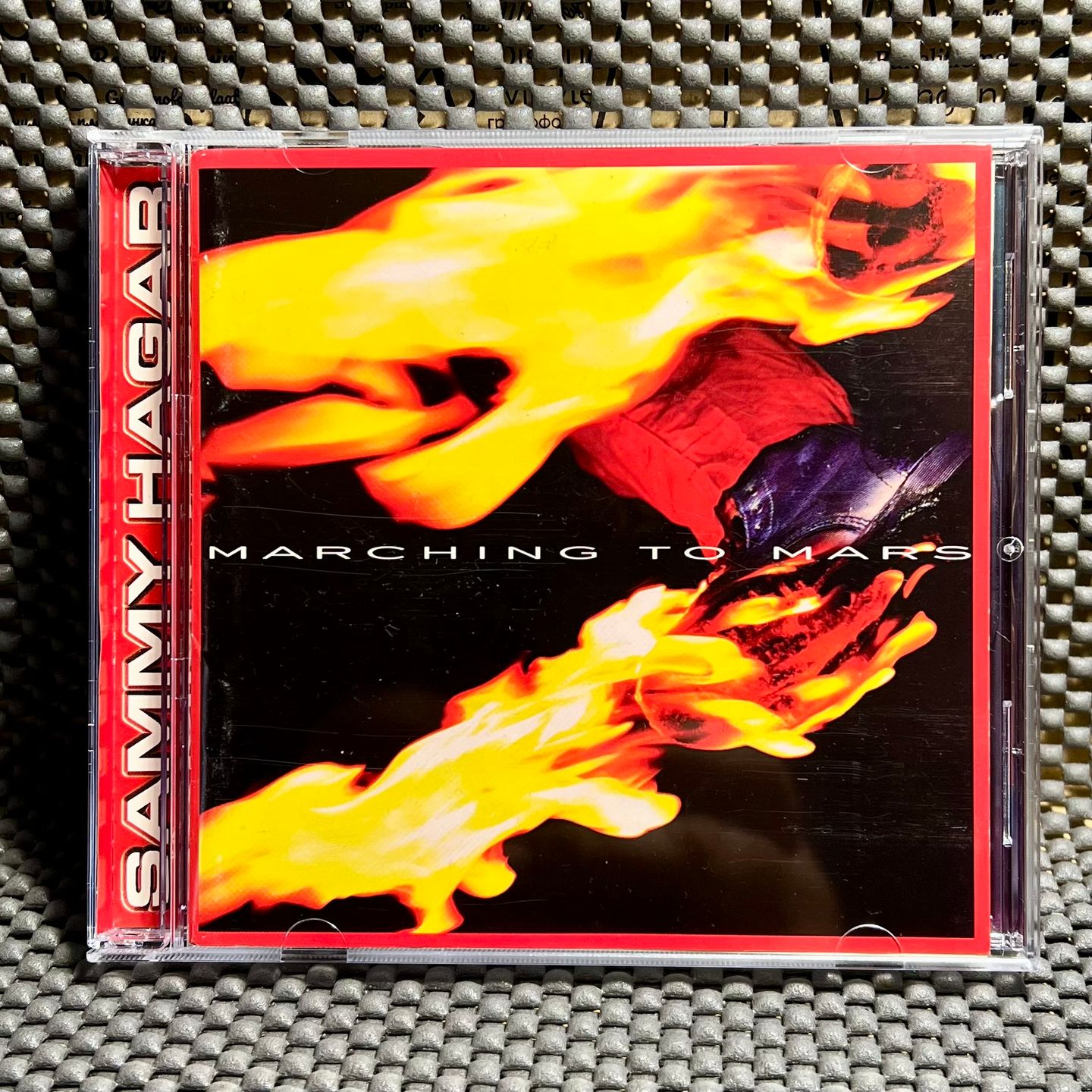 Sammy Hagar - Marching To Mars [CD - 1sT Japan Ed. - 1997 - MVCE-24010 - EX/NM] Hard Rock | MCA Records (MVCE-24010) - main