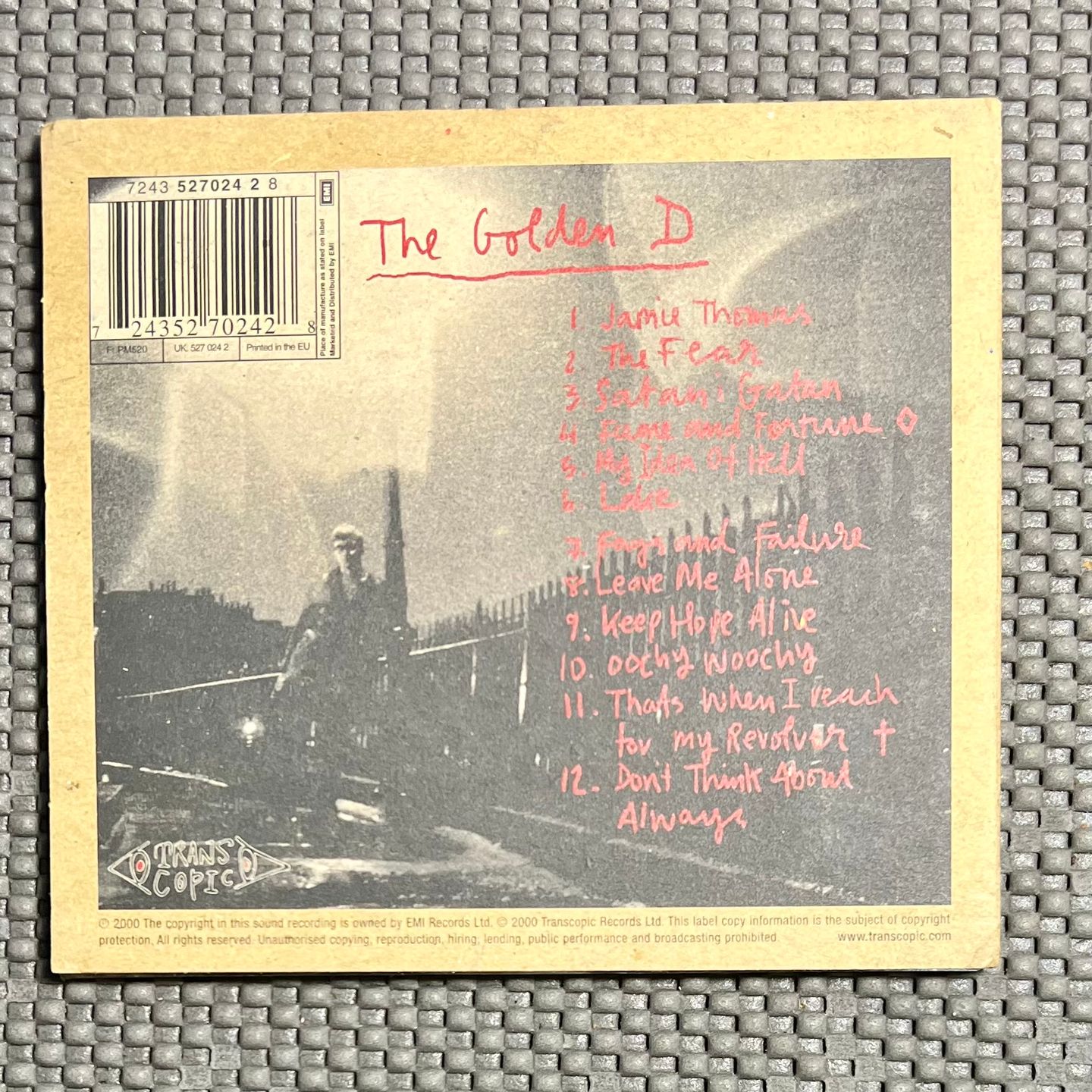Graham Coxon - The Golden D [CD - 1st UK Ed. - 2000 - EX/NM] Punk - Indie Rock | Transcopic (527 024 2) - 3