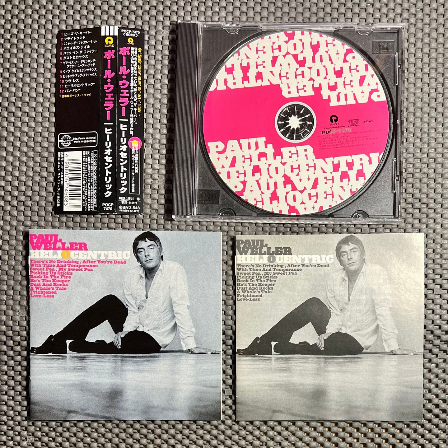 Paul Weller - Heliocentric [CD - 1st Japan Press - 2000 - Mint/Mint] | Island Records (POCP-7470) - 3
