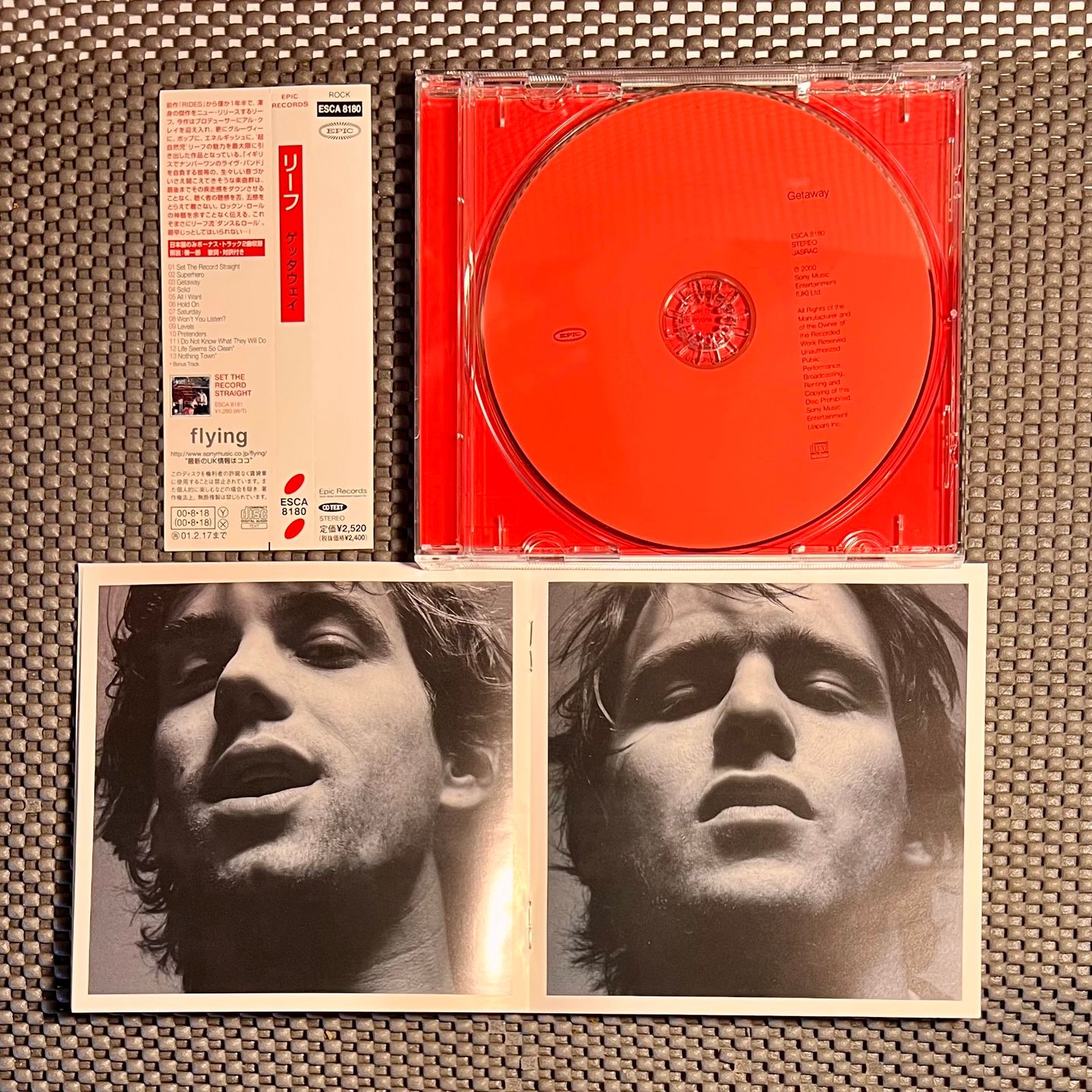 Reef - Getaway [CD - 1st Japan Press - 2000 - Mint/Mint] | Epic (ESCA-8180) - 3