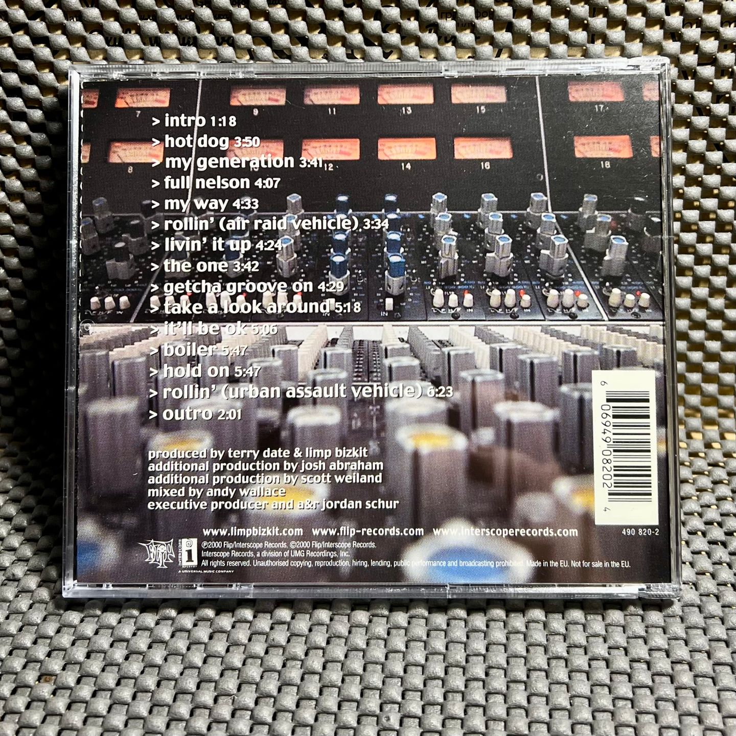 Limp Bizkit - Chocolate Starfish And The Hot Dog Flavored Water [CD - OG FR - 2000] Nu Metal | Flip Records (490 820-2) - 2