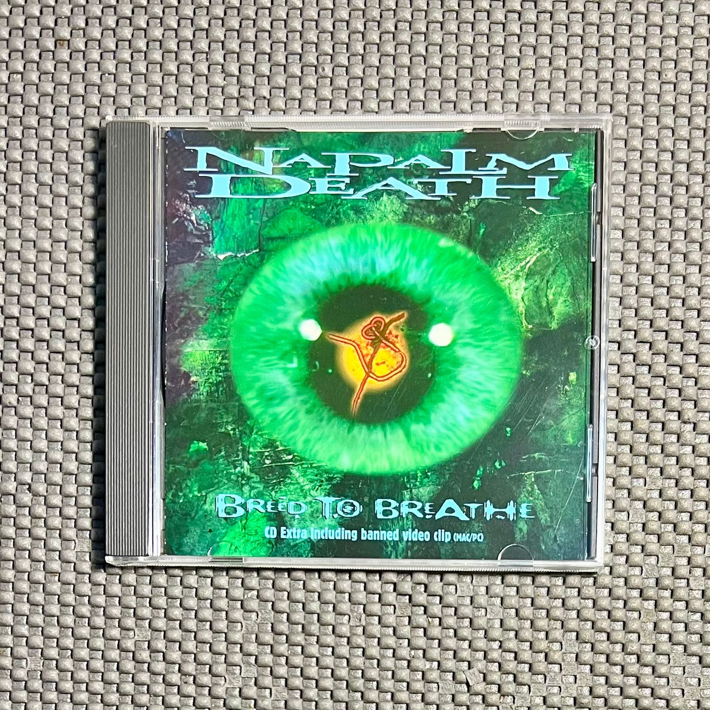 Napalm Death - Breed To Breathe [CD - 1st EU Ed. - 1997 - MOSH 185 CD - Mint] Grindcore | Earache (MOSH 185 CD) - main