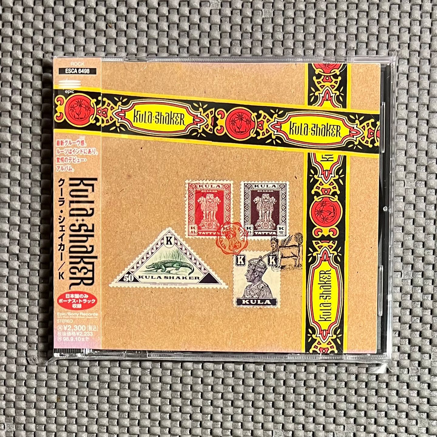 Kula Shaker - K [CD - 1st Japan Press - 1996 - Mint/Mint] | Epic (ESCA 6498)