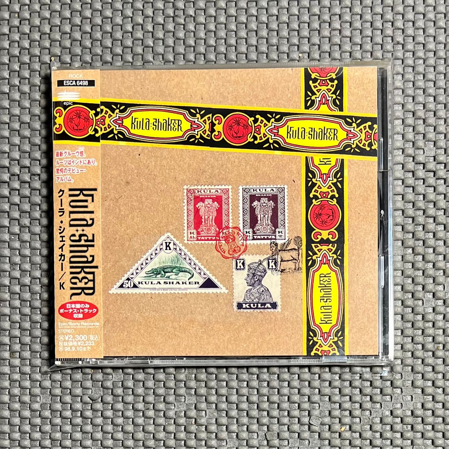 Kula Shaker - K [CD - 1st Japan Ed. - 1996  - Epic ESCA 6498 - Mint/Mint with Obi] Indie Rock | Epic (ESCA 6498) - main