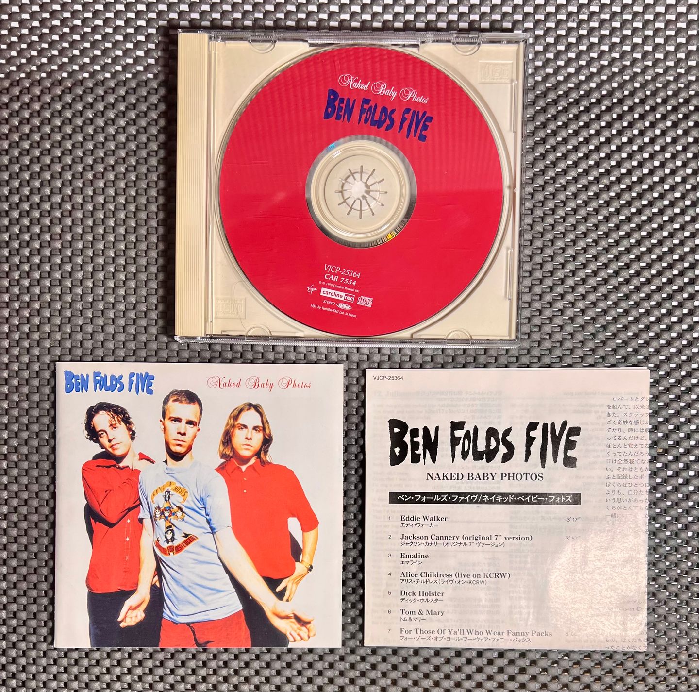 Ben Folds Five - Naked Baby Photos | Virgin (VJCP-25364) - 3