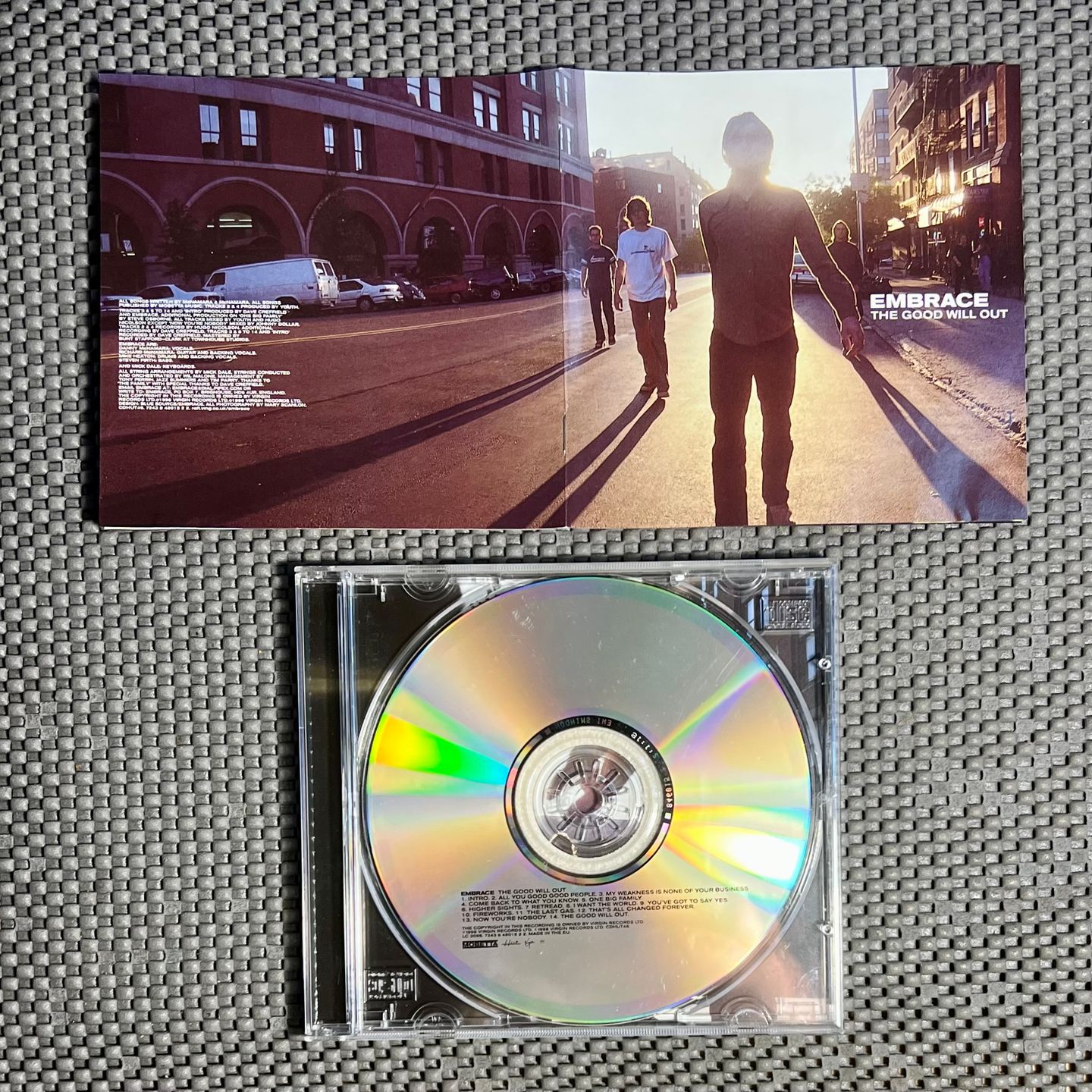 Embrace - The Good Will Out [CD - 1st UK Ed. 1998 - CDHUT46 - Mint] Alt Rock | Hut Recordings (CDHUT46) - 2