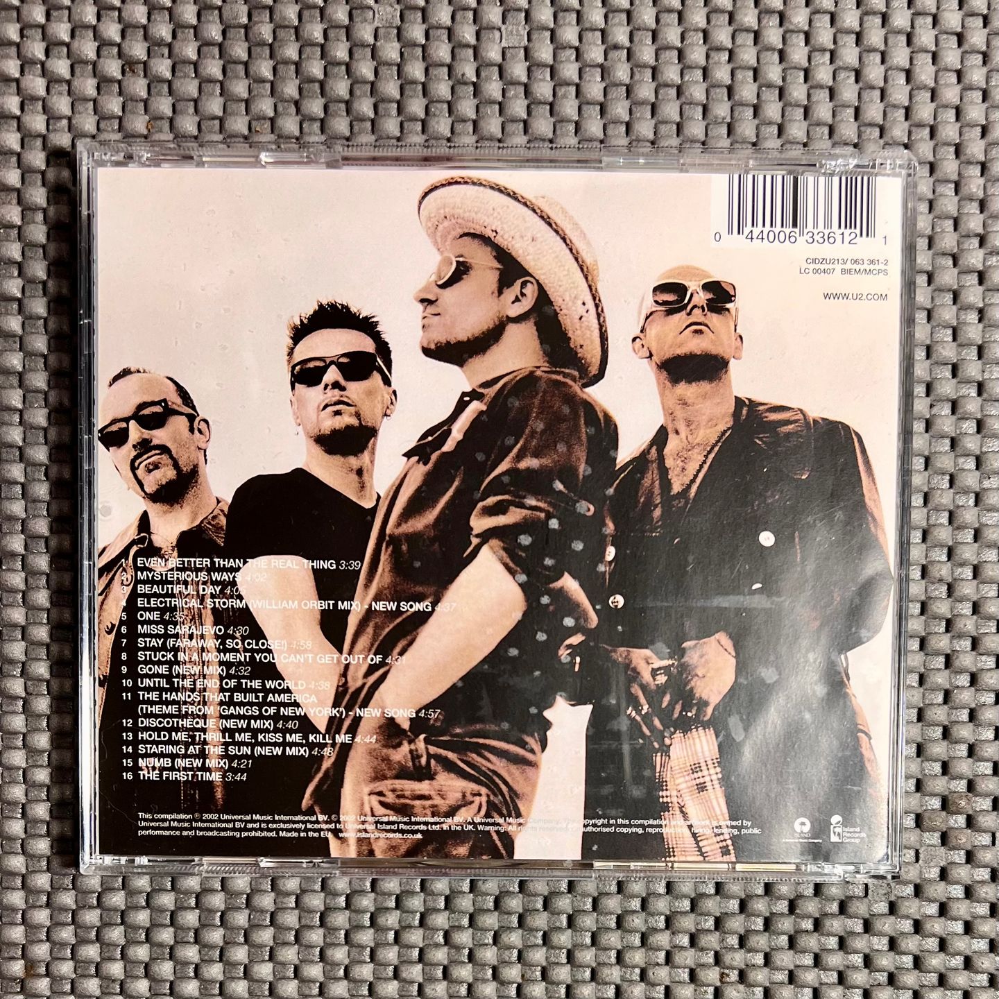 U2 - The Best Of 1990-2000 [CD - EU - EX/NM] | Island Records (CIDZU213) - 2