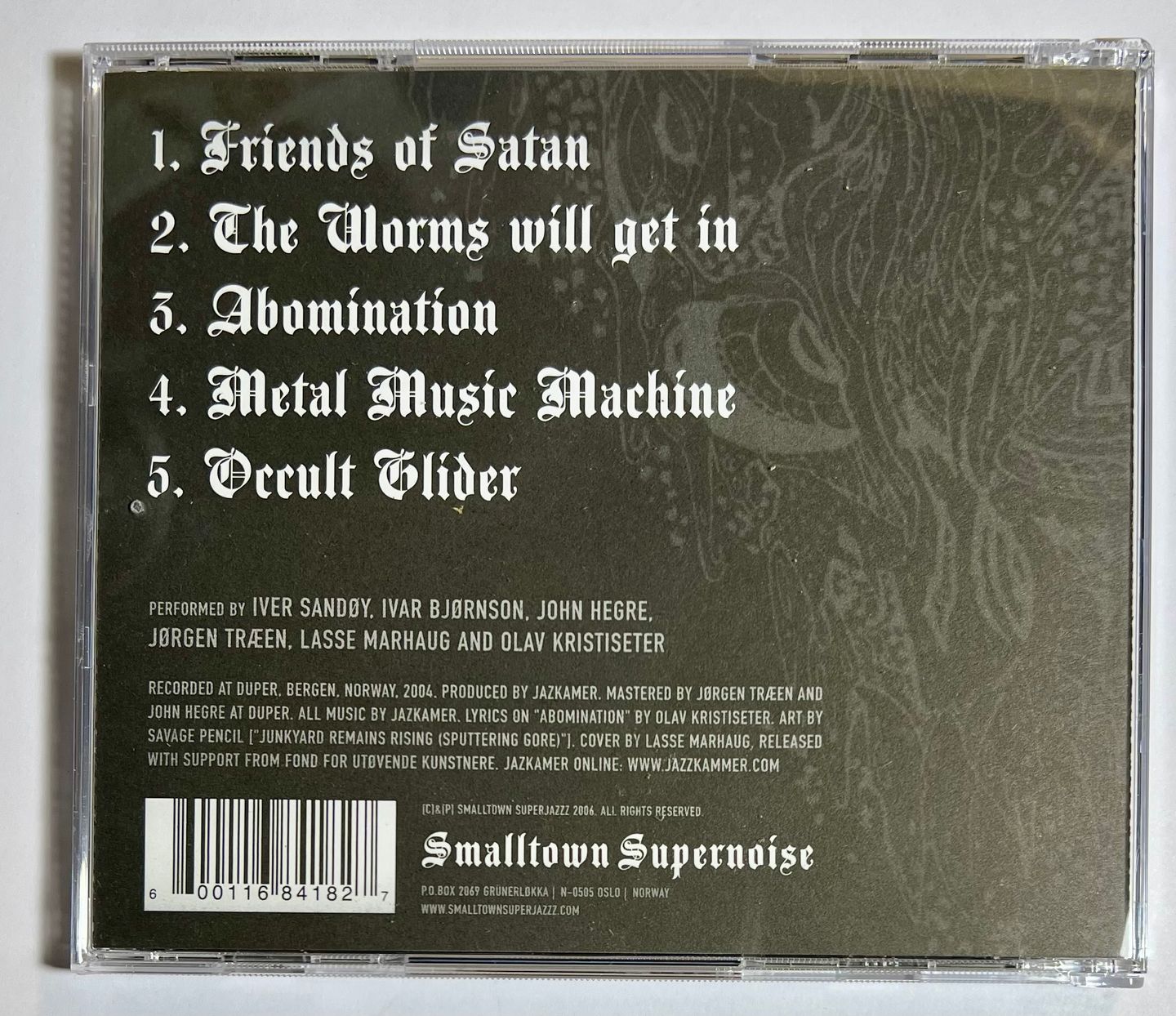 Jazkamer - Metal Music Machine | Smalltown Supernoise (STSJ118CD) - 2