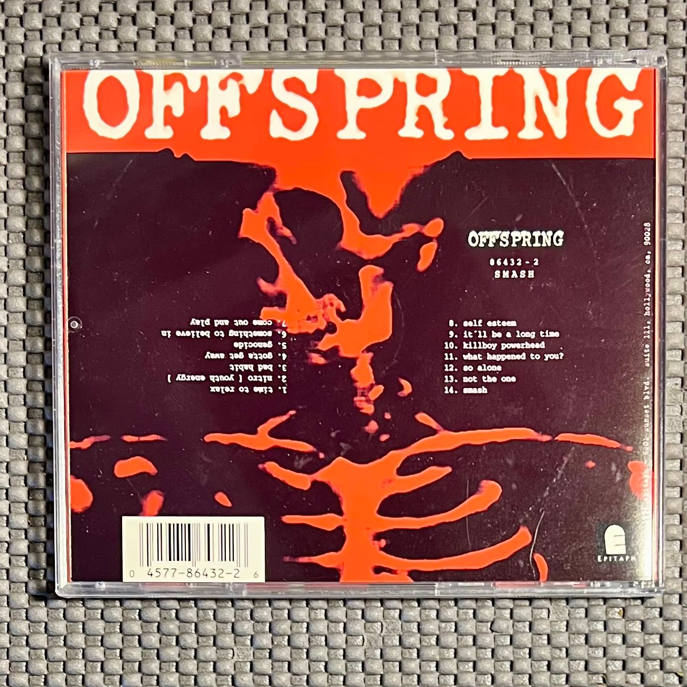 The Offspring - Smash [CD - 1st Press - US - 1994 - Mint / Mint ] Alt Rock Punk | Epitaph (86432-2) - 2