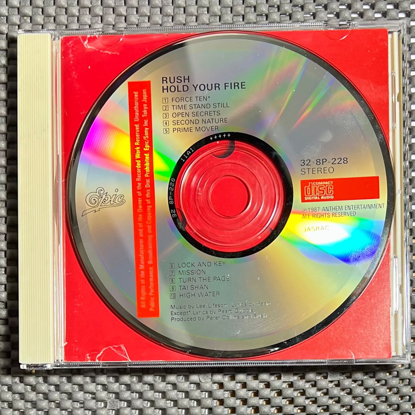 Rush - Hold Your Fire | Epic (32・8P-228) - 3