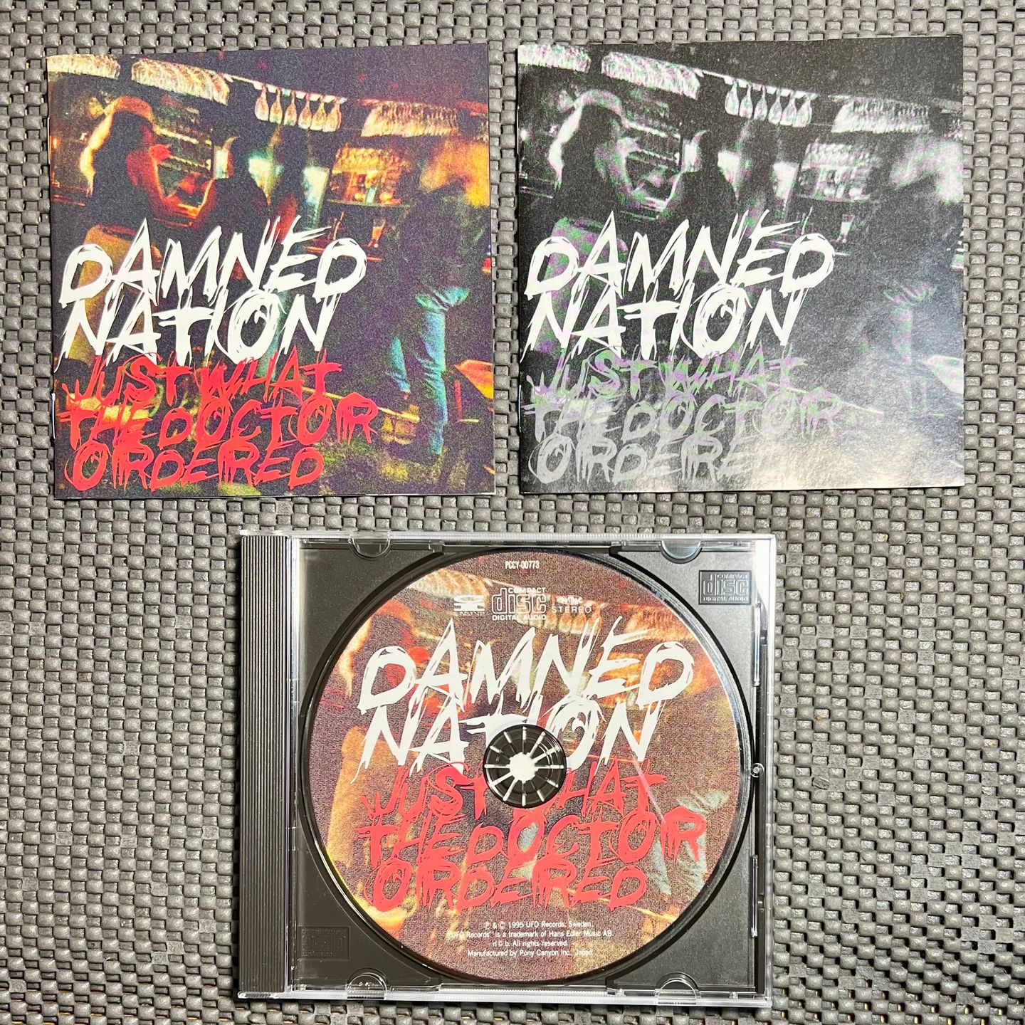 Damned Nation - Just What The Doctor Ordered [CD - 1st Japan Ed. - 1995 - PCCY-00773 - EX/NM] Hard Rock | Canyon International (PCCY-00773) - 3