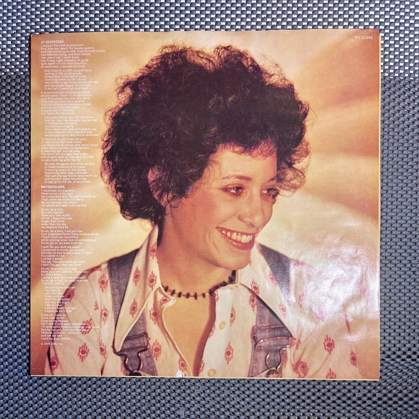 Janis Ian - Between The Lines [LP - 1st US Press - 1975 - VG+/VG+] | Columbia (PC 33394) - 6