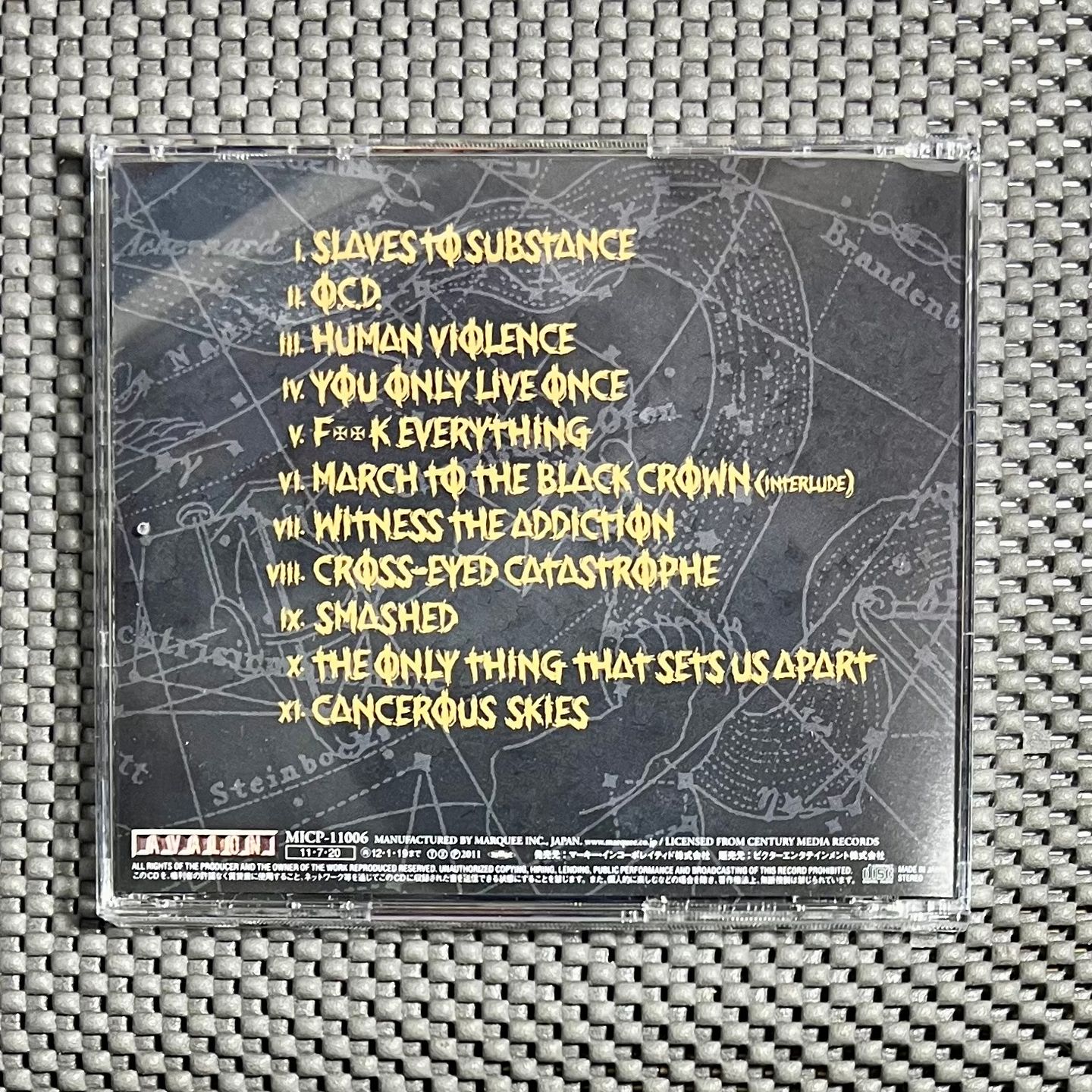 Suicide Silence - The Black Crown | Avalon (MICP-11006) - 2