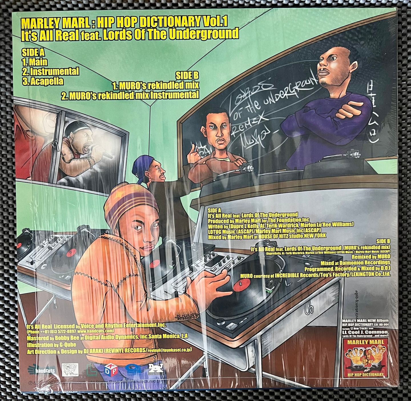 Marley Marl - Hip Hop Dictionary Vol. 1 | Handcuts Records (HD-005) - 3