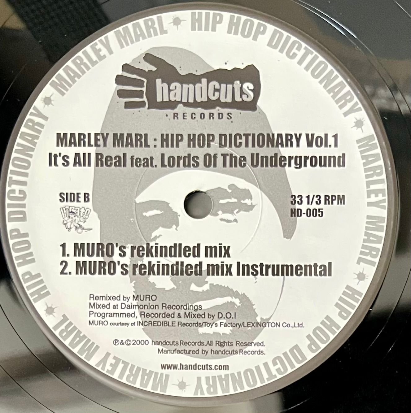 Marley Marl - Hip Hop Dictionary Vol. 1 | Handcuts Records (HD-005) - 5