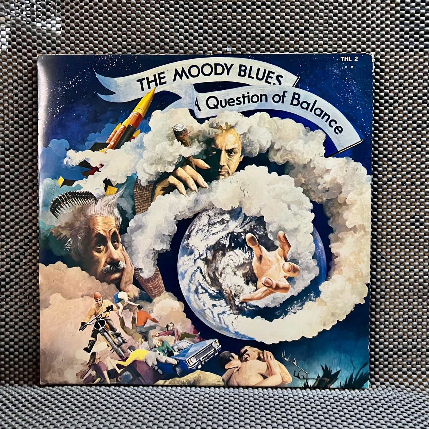 The Moody Blues - A Question Of Balance [Vinyl LP - 1st Japan Press - 1970 - THL 2 - VG+/EX] Prog Rock | Threshold (THL 2) - main