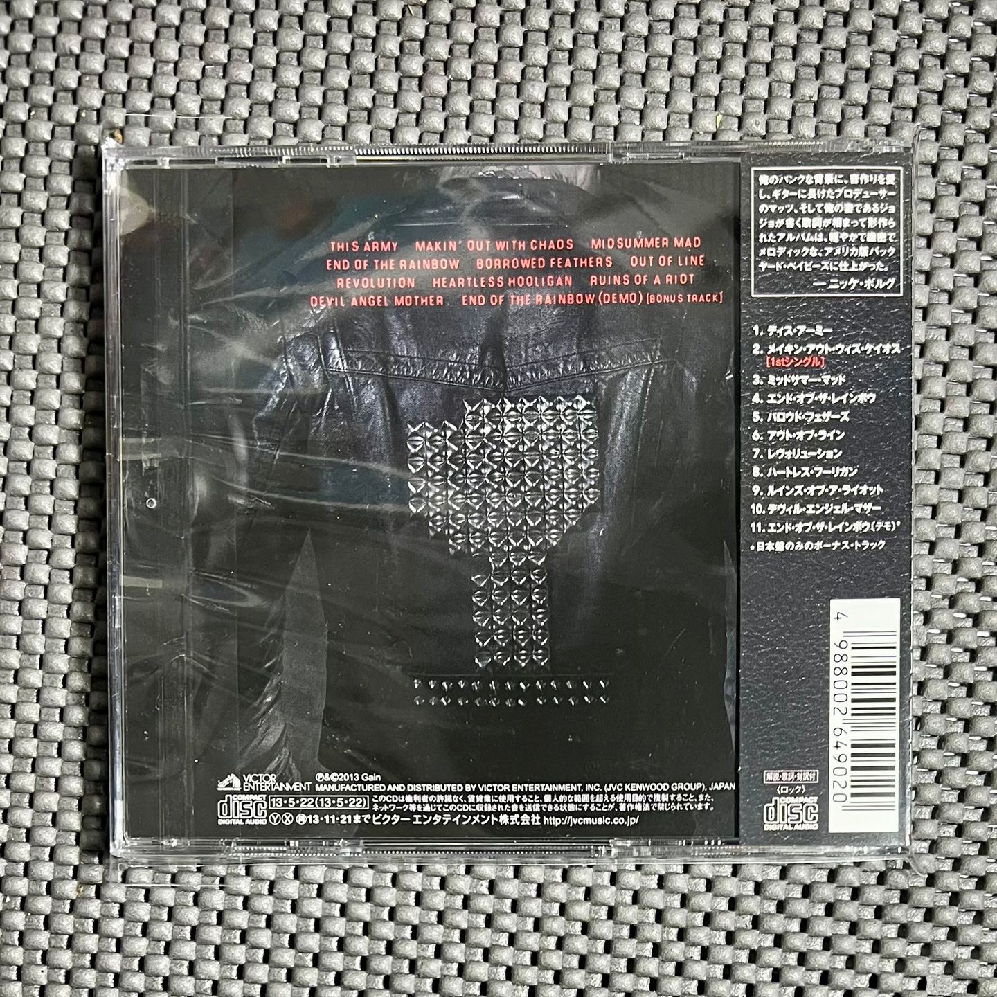 Nicke Borg Homeland - Ruins Of A Riot | Victor (VICP-65151) - 2