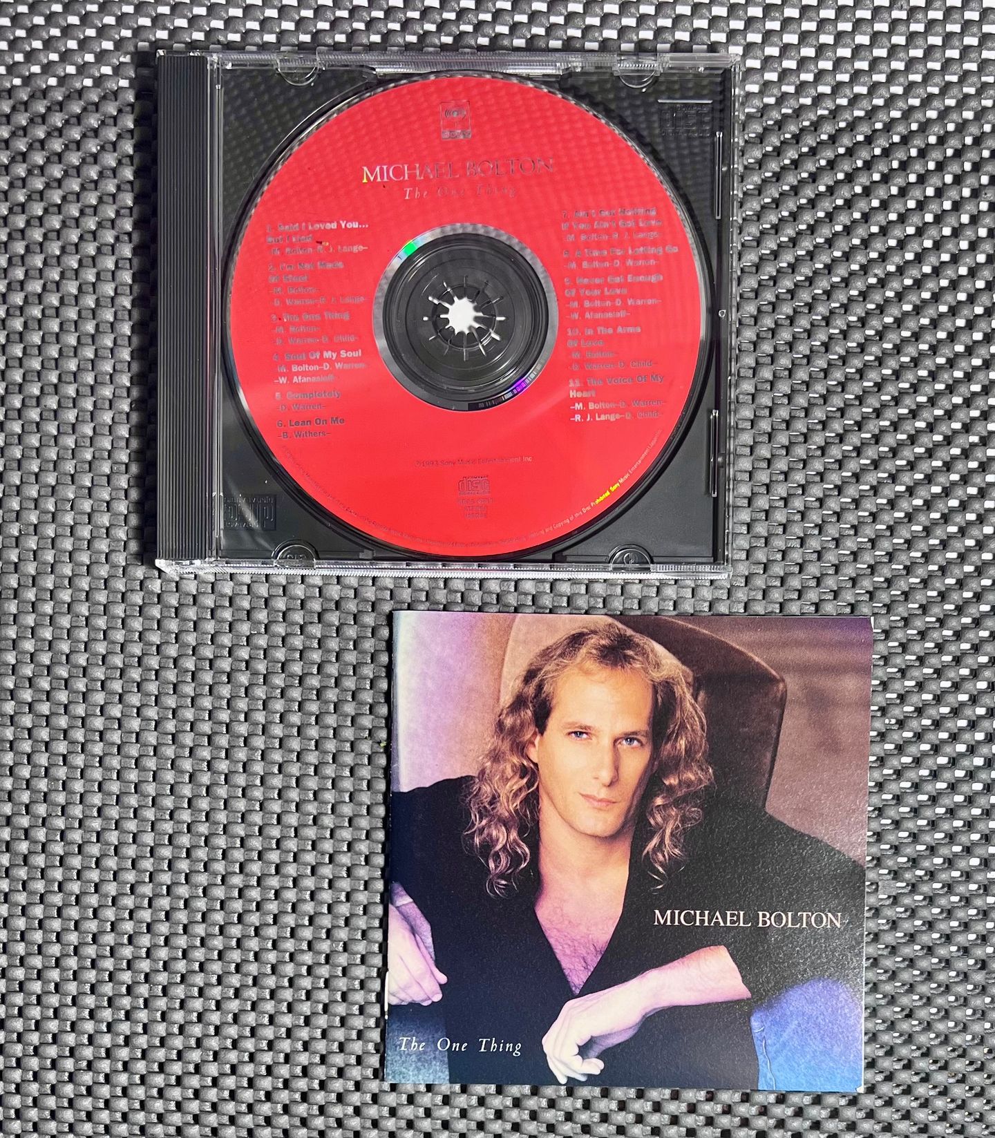 Michael Bolton - The One Thing | Sony (SRCS 6853) - 3