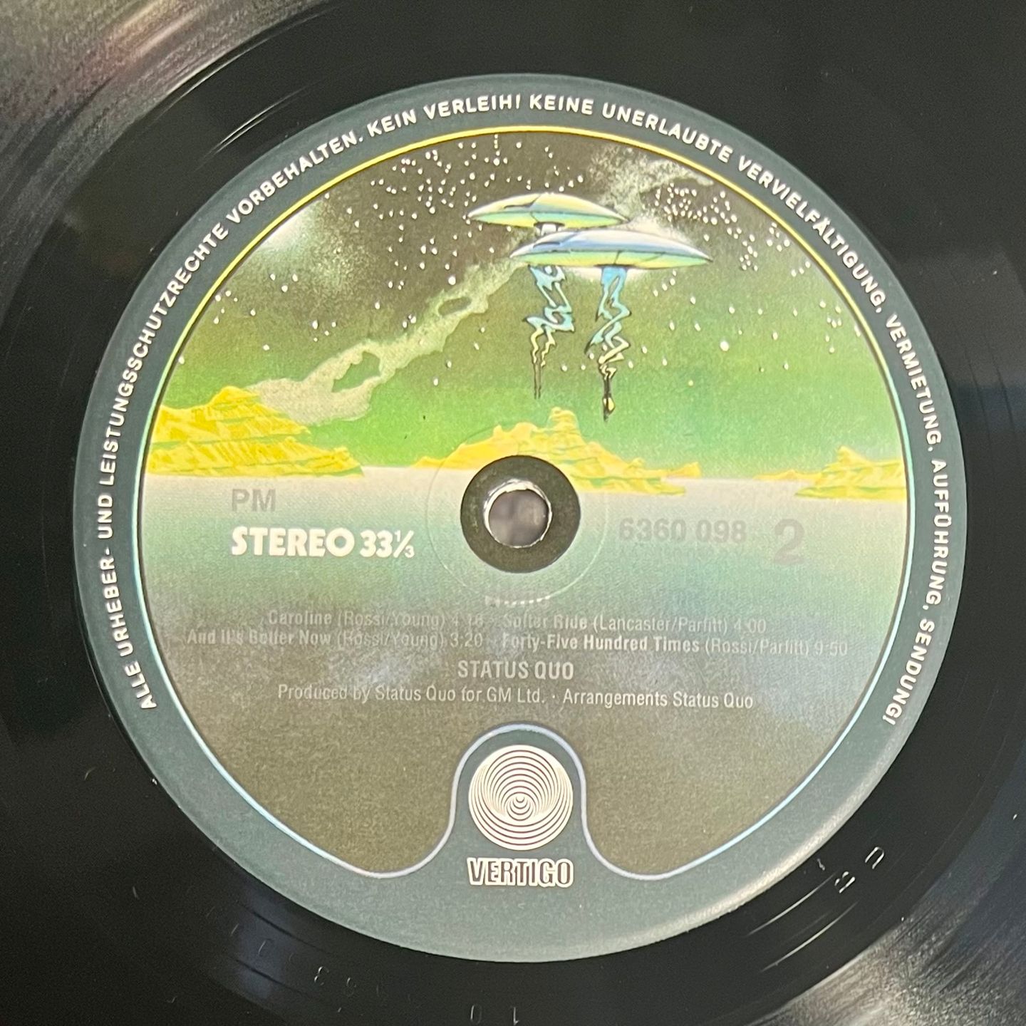 Status Quo - Hello!  [Vinyl LP - German Press - Reissue 70's - Vertigo 6360 098 - NM/VG+] Rock | Vertigo (6360 098) - 4